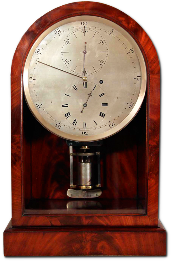 wooden Astro shelf clock