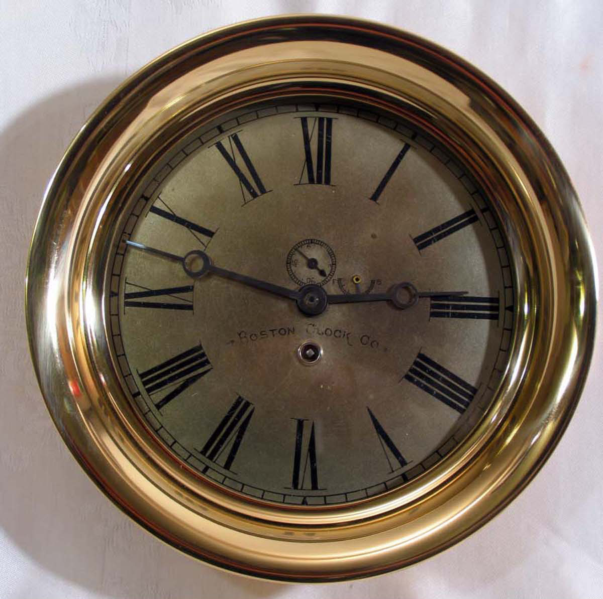 Boston Clock Company Marine Clock - 8 1/2 inch Dial