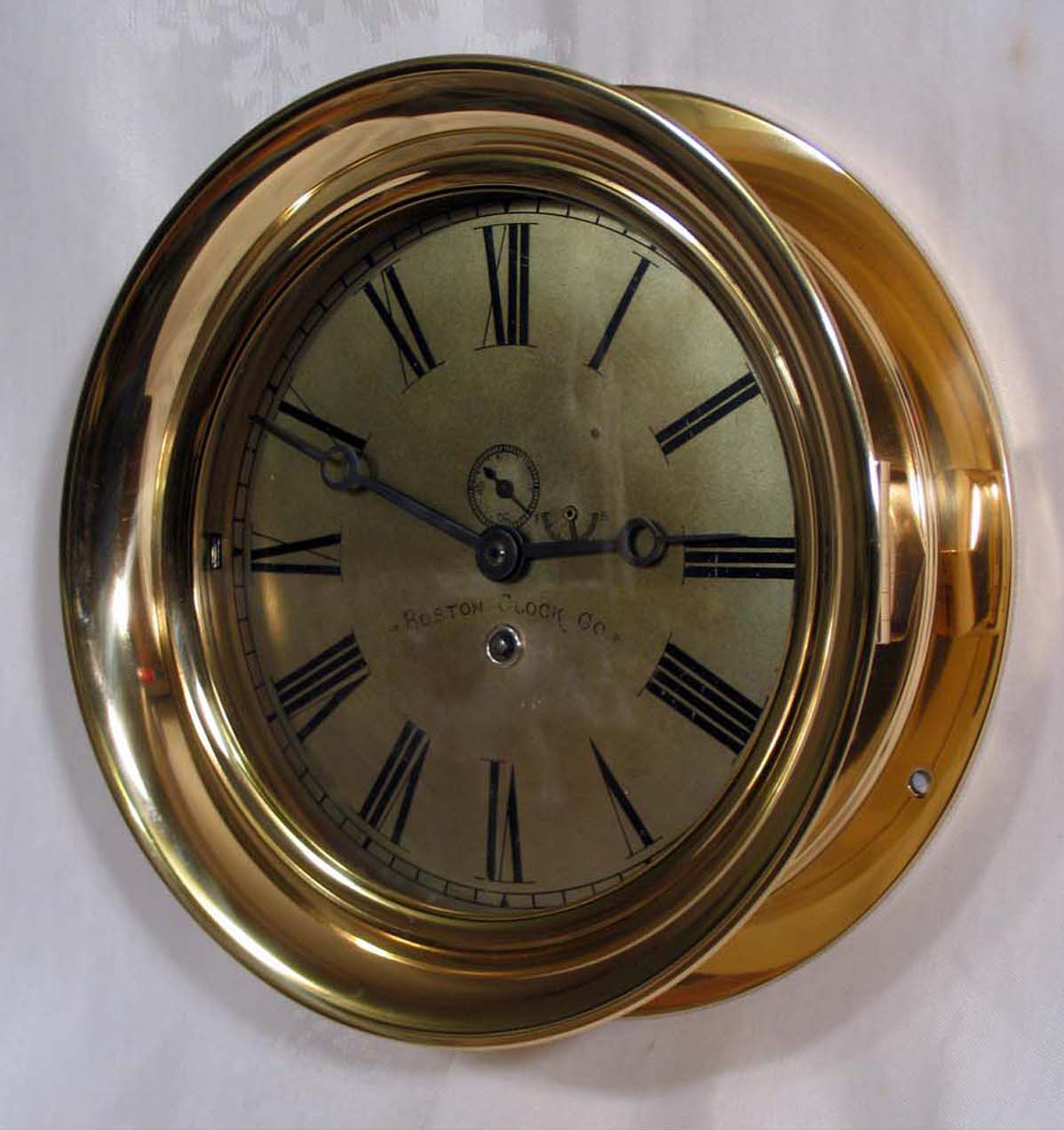 Boston Clock Company Marine Clock - 8 1/2 inch Dial