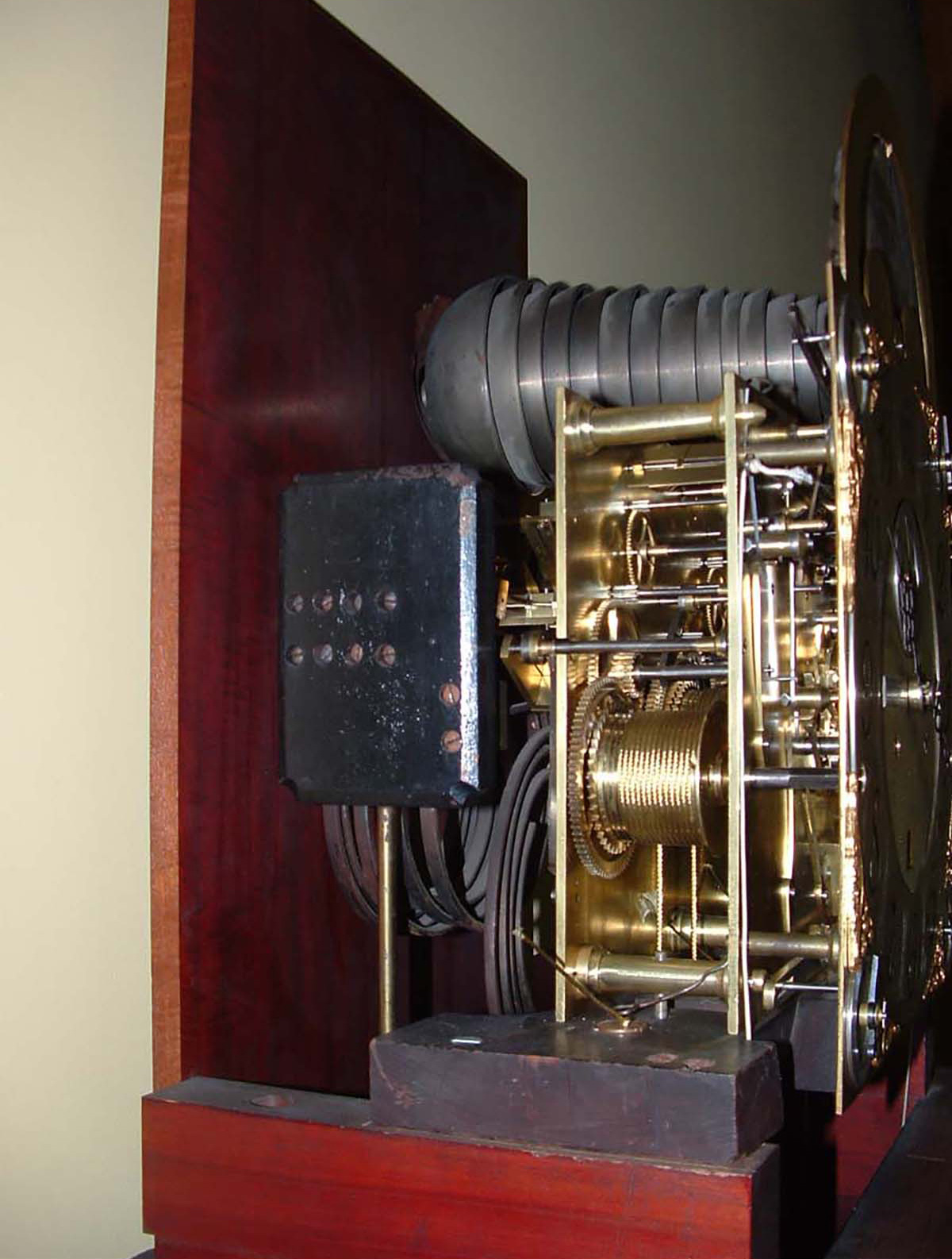 J. E. Caldwell 15 Bell, 18 Hammer, 5 Gong, Musical Grandfather Clock