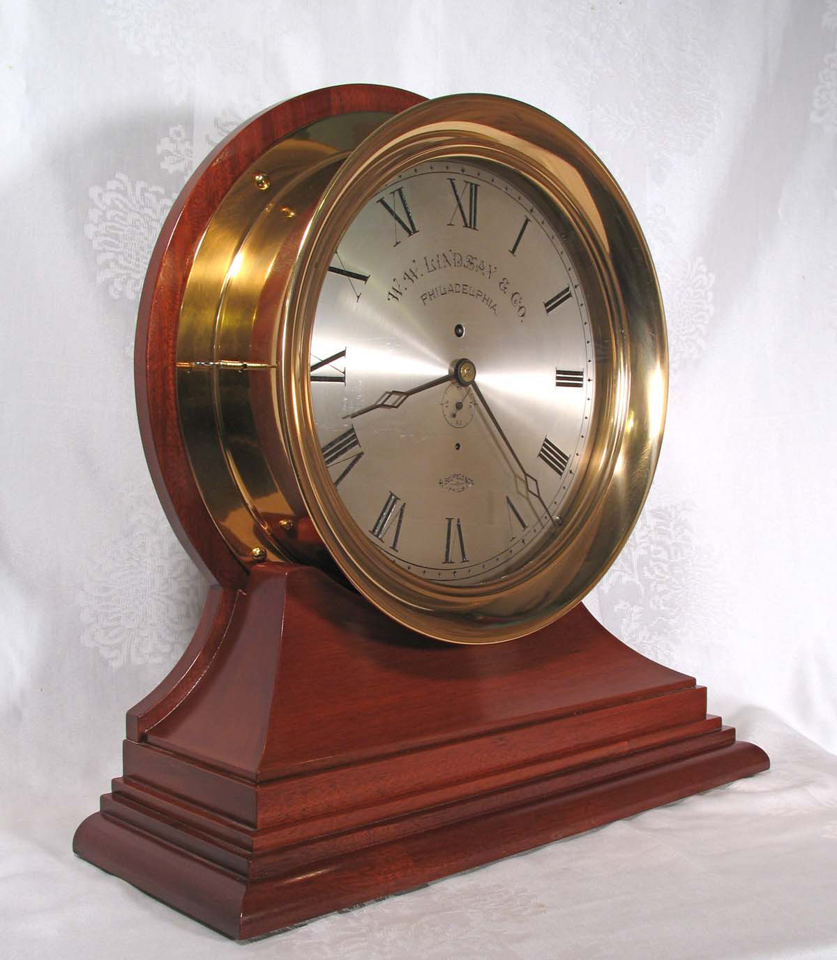 E. Howard 12 inch Marine Clock - W. W. Lindsay Company