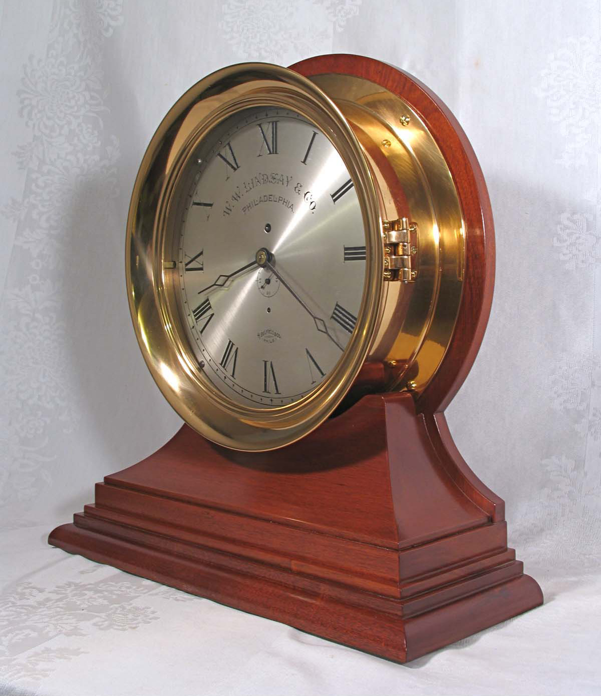 E. Howard 12 inch Marine Clock - W. W. Lindsay Company