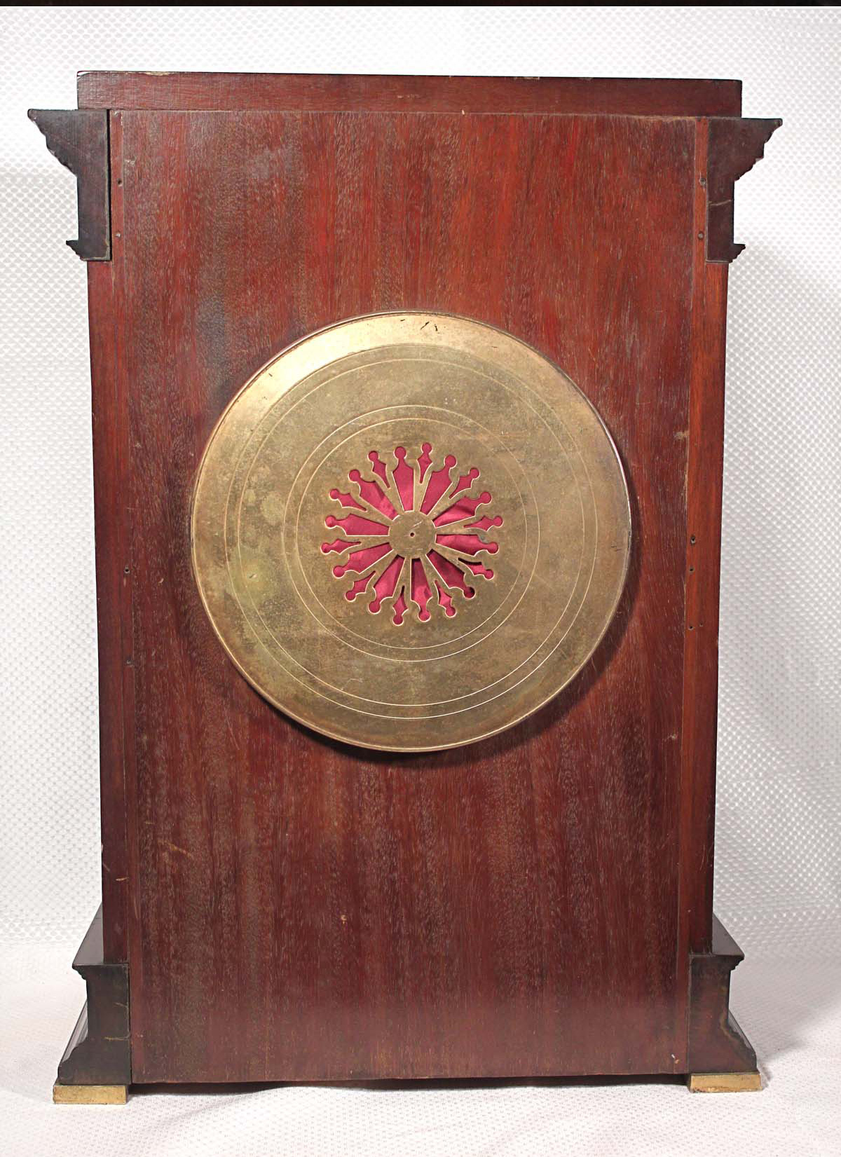 Chelsea 10 inch Special Grand Mahogany Empire Clock