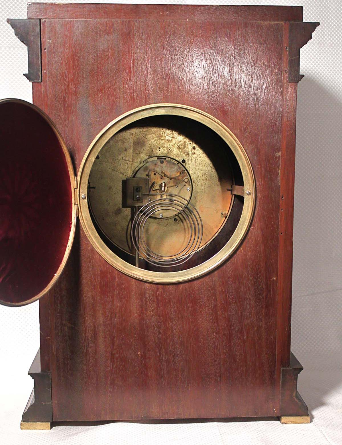 Chelsea 10 inch Special Grand Mahogany Empire Clock