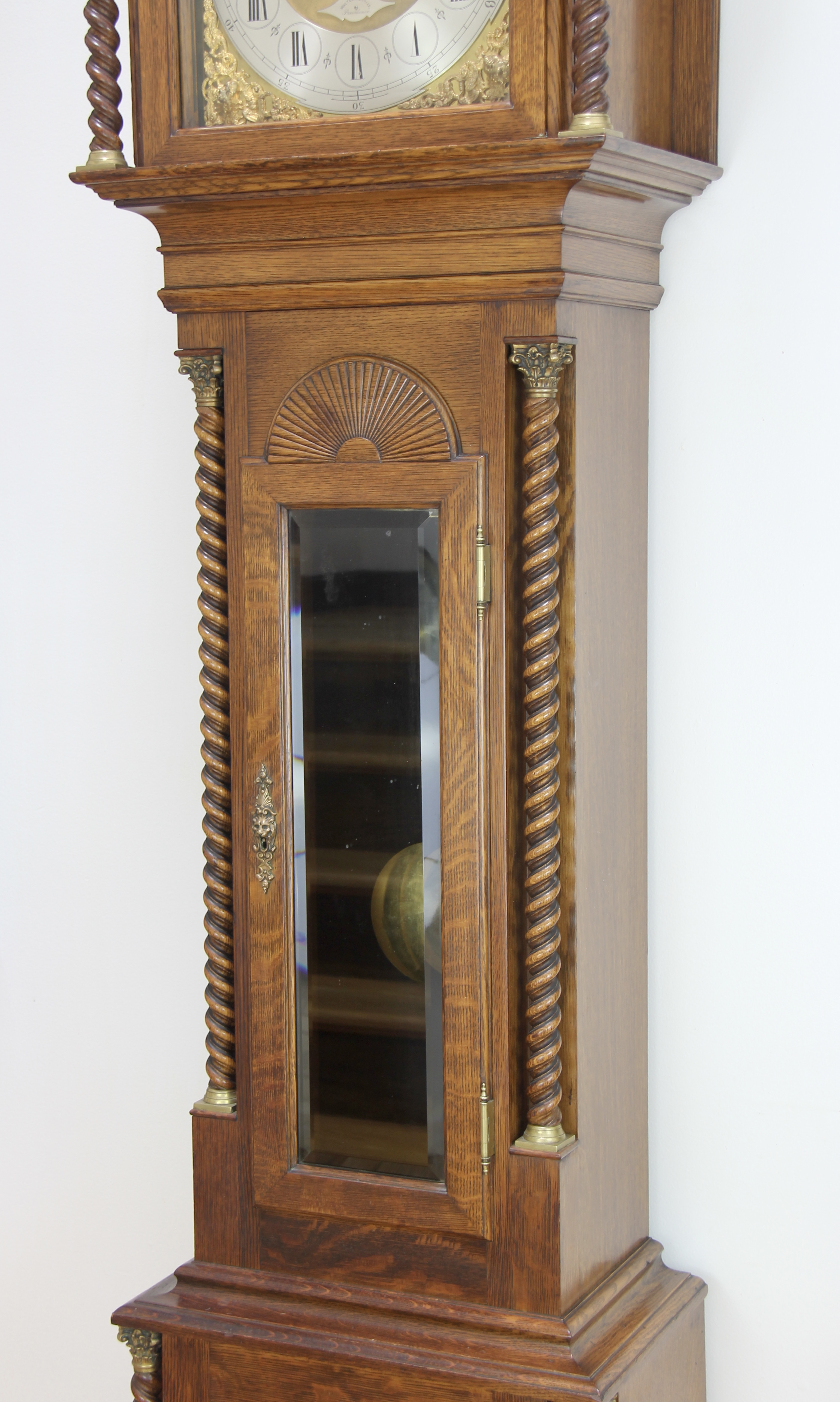 Walter Durfee 8 Bell 5 Gong Grandfather Clock