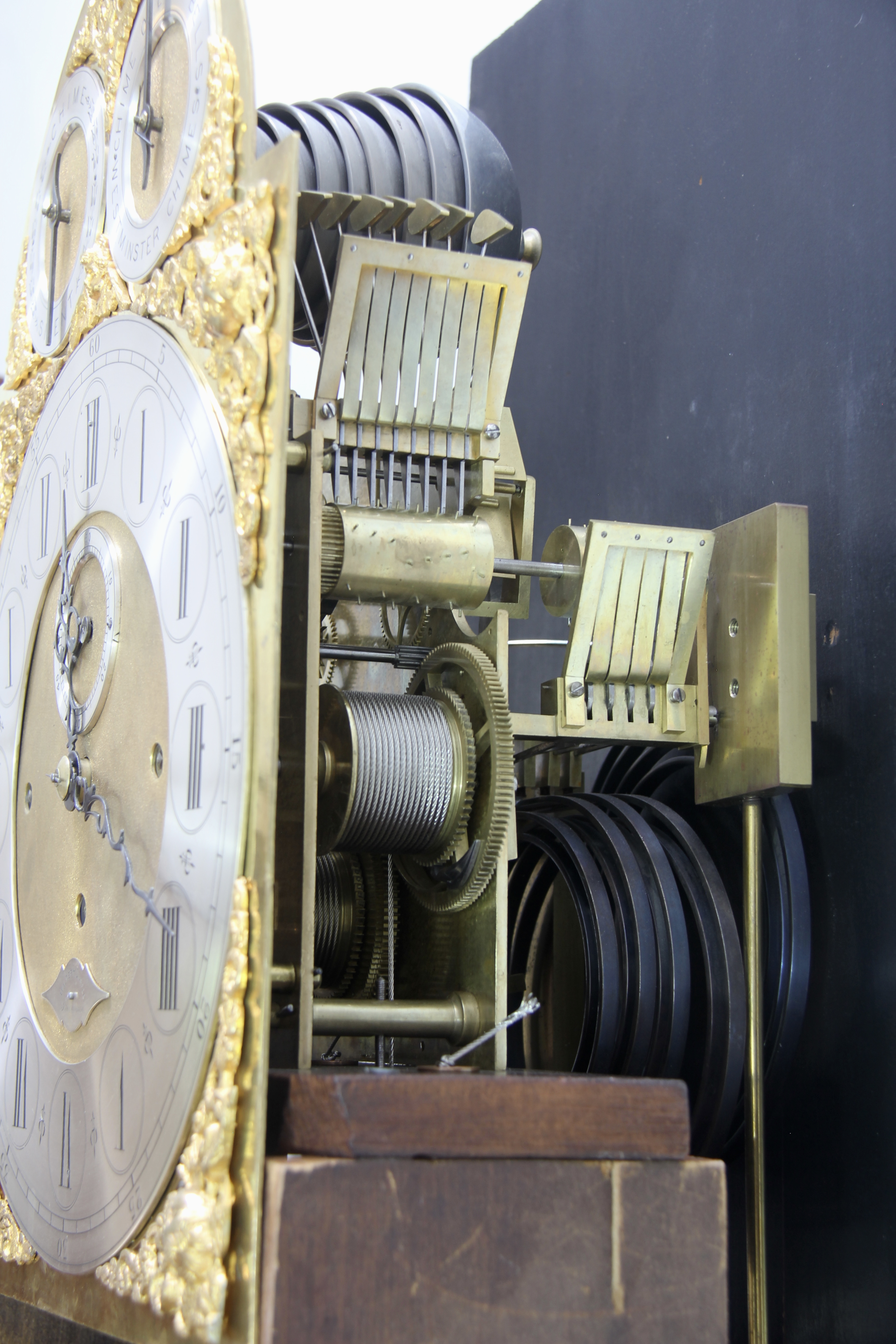 Walter Durfee 8 Bell 5 Gong Grandfather Clock