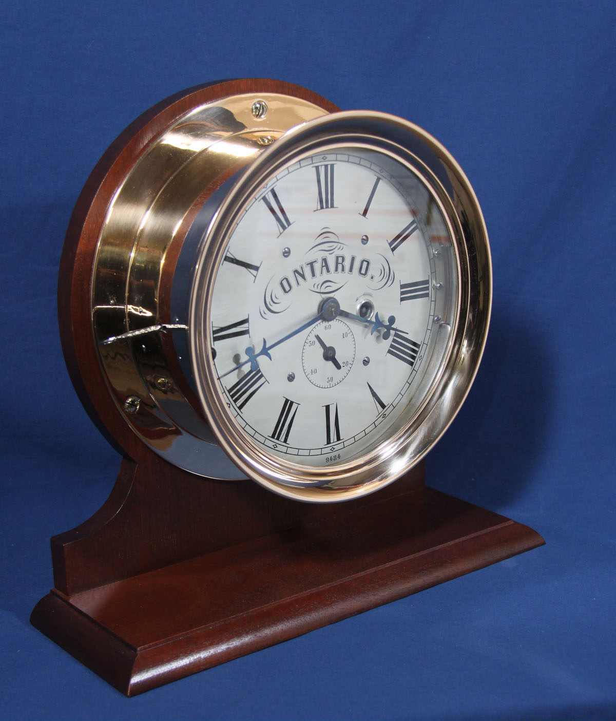 American Steam Gauge 8 1/2 inch Ships Clock for the inchOntario inch