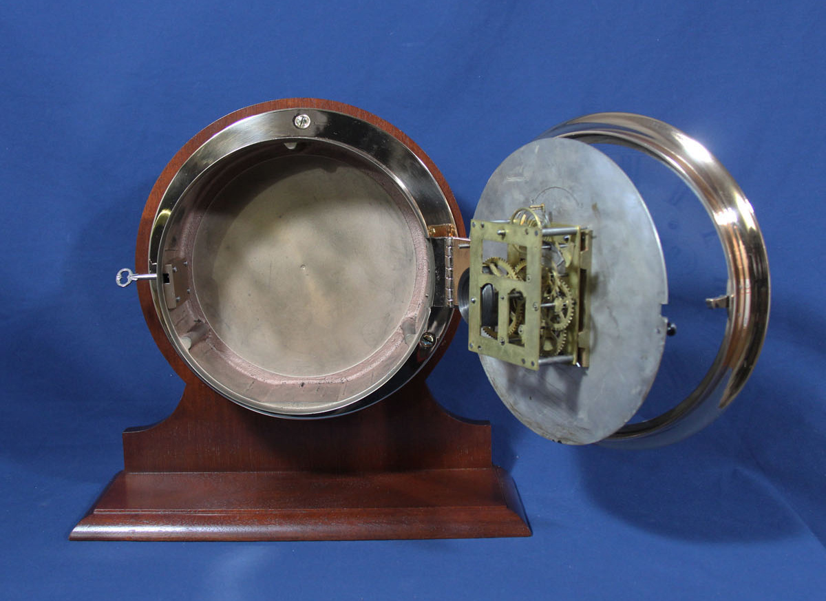 American Steam Gauge 8 1/2 inch Ships Clock for the inchOntario inch