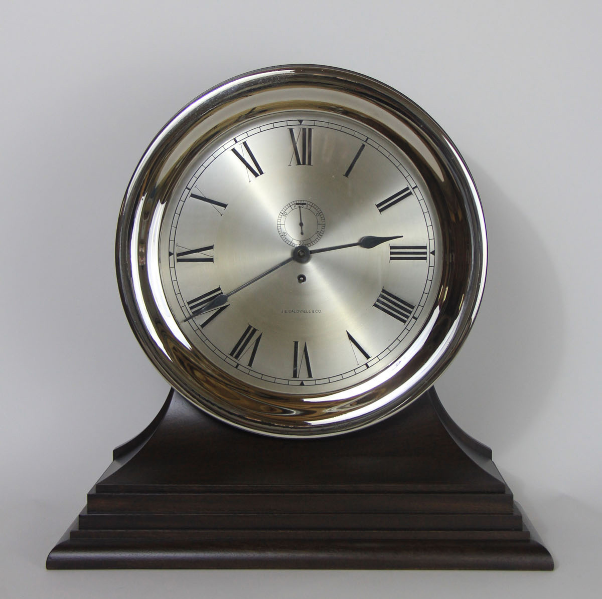Waltham 12 inch Marine Clock for J.E. Caldwell