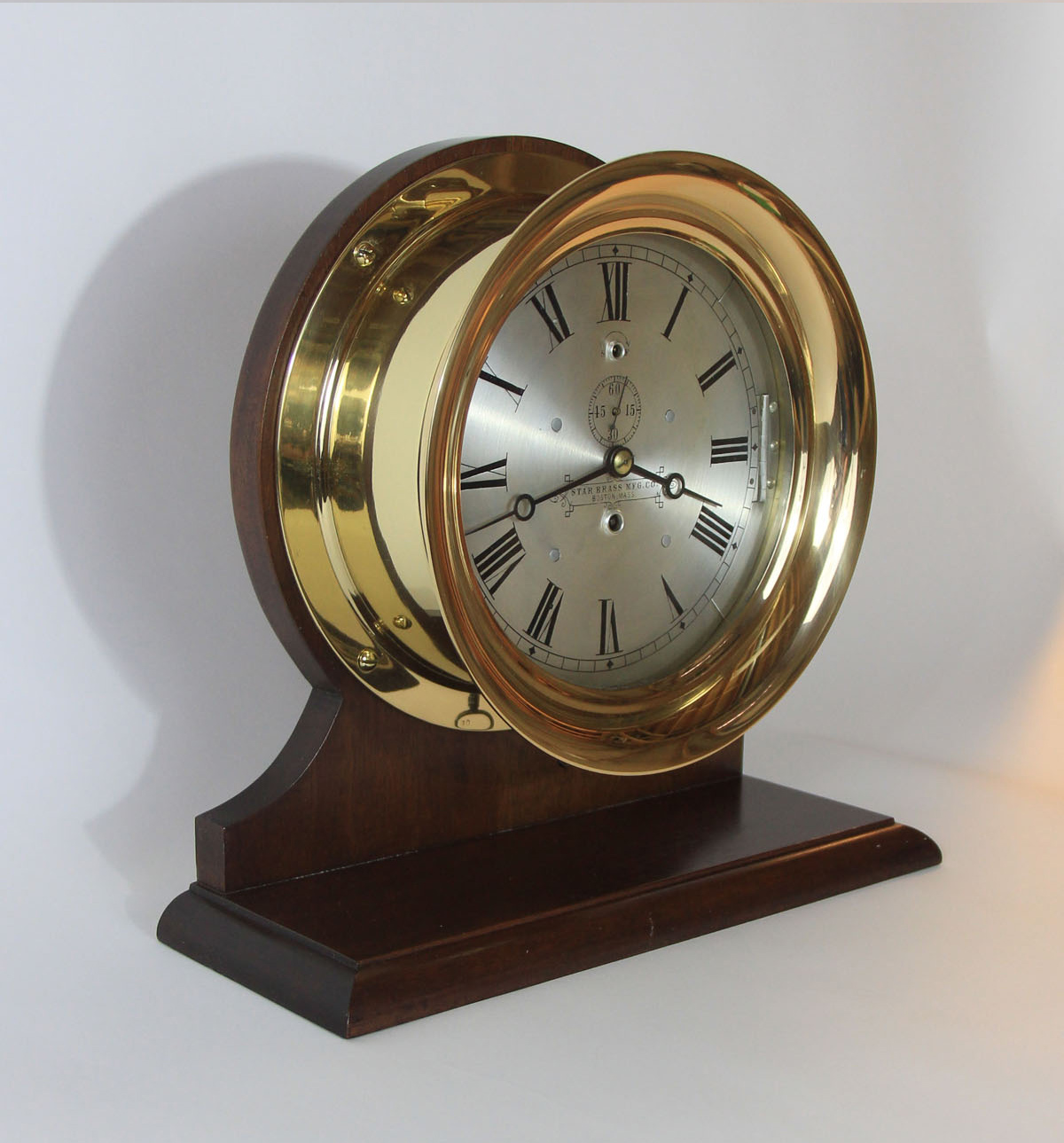 E. Howard 8 1/2 inch Marine Clock for Star Brass Mfg. Co.