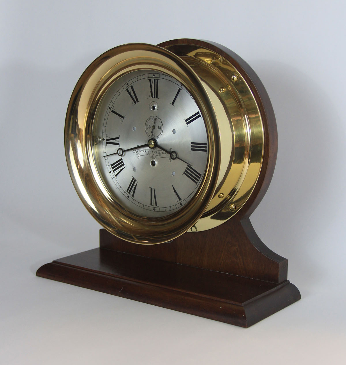 E. Howard 8 1/2 inch Marine Clock for Star Brass Mfg. Co.