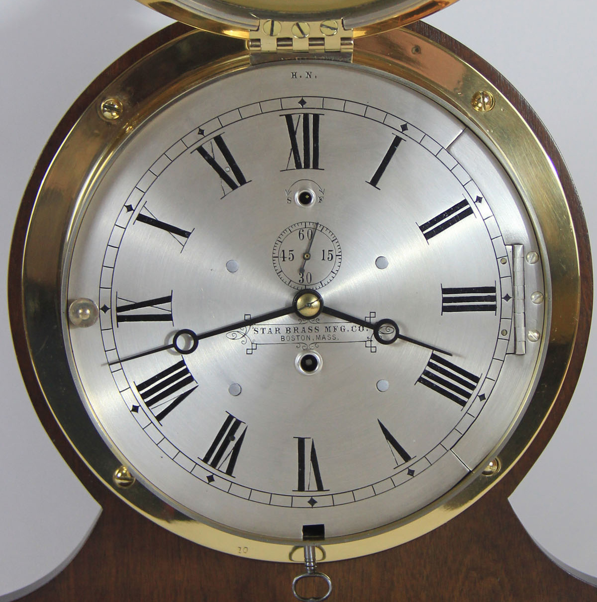 E. Howard 8 1/2 inch Marine Clock for Star Brass Mfg. Co.