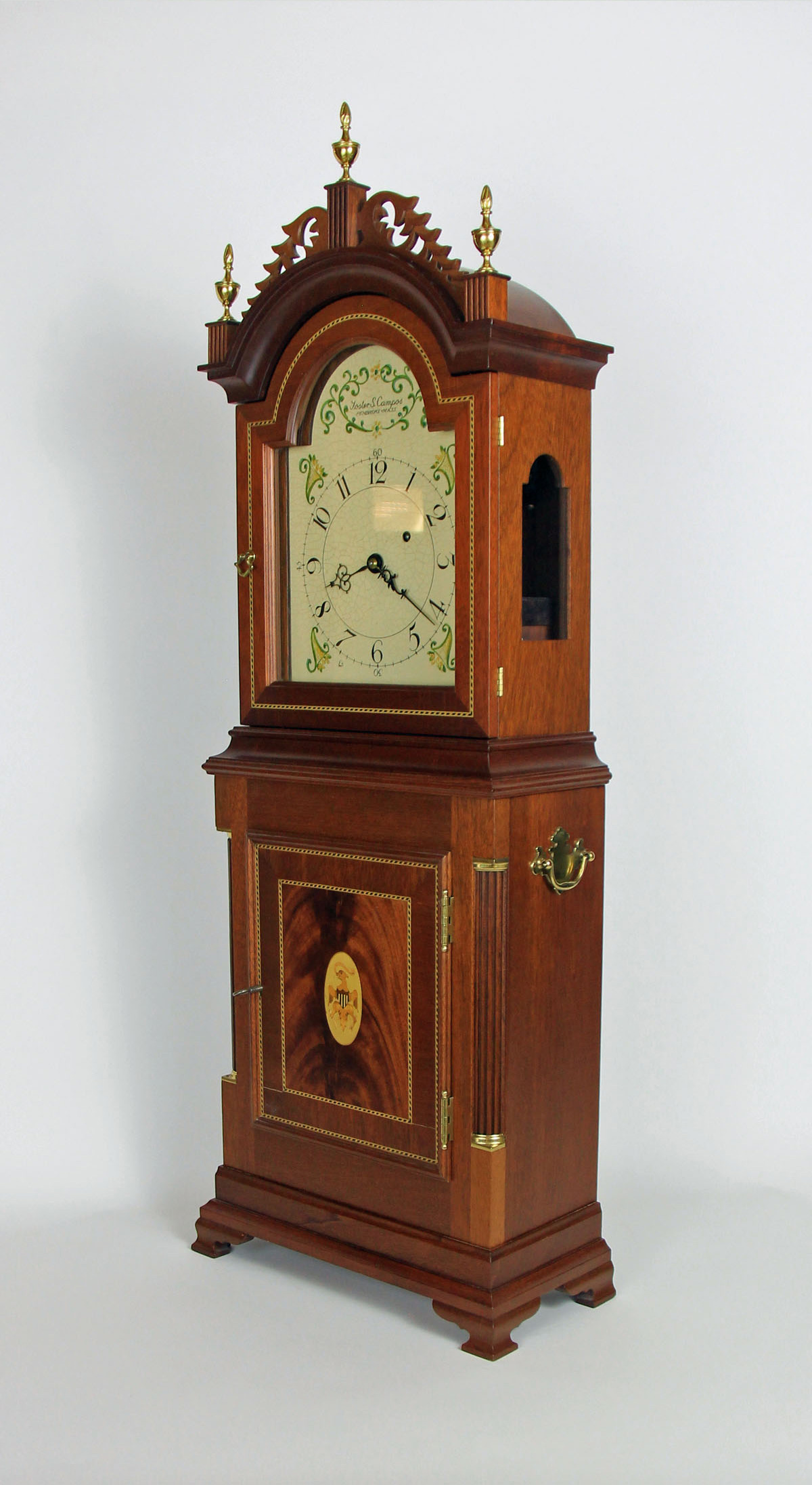 Foster Campos David Wood Shelf Clock