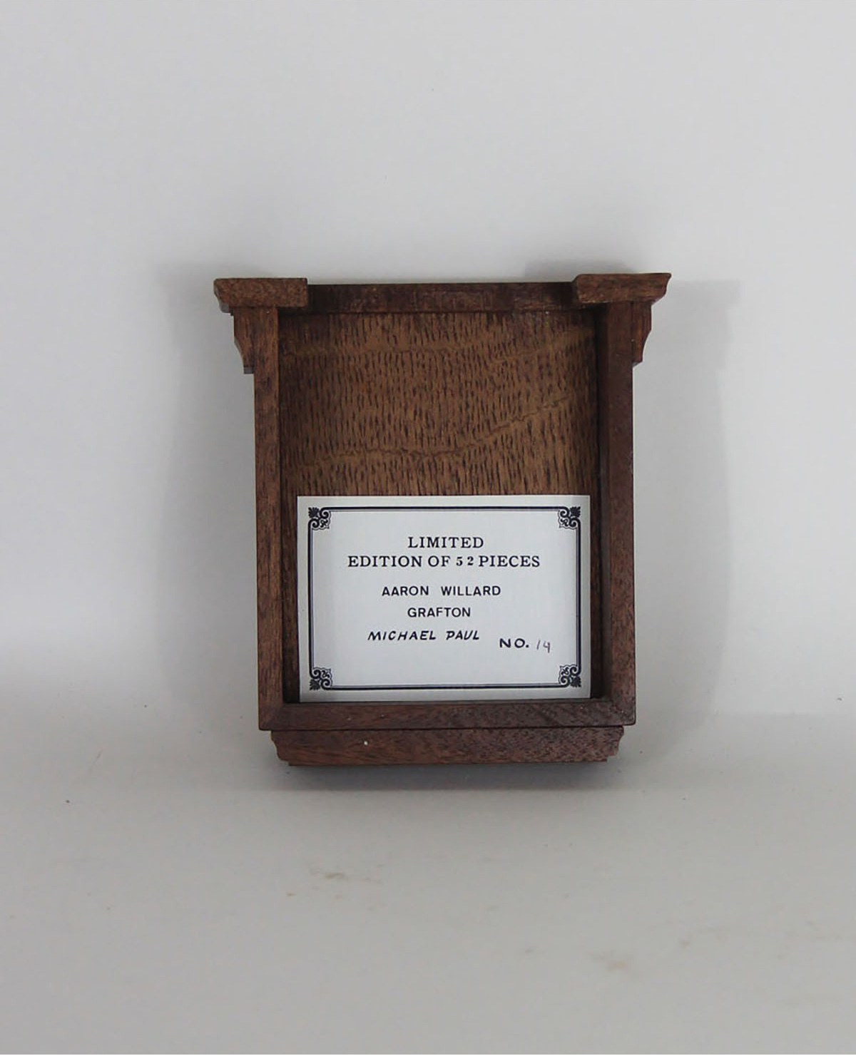 Michael Paul Miniature Willard Grafton Wall Clock