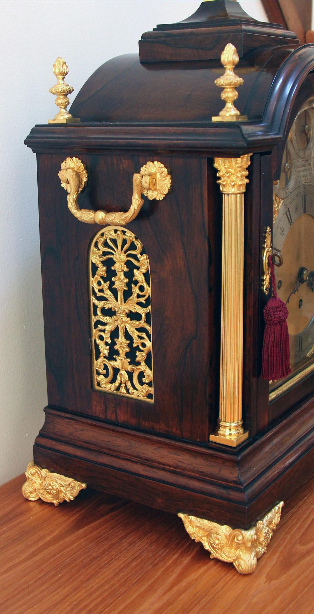 J.C. Jennens & Son 10 Bell Triple Fusee Bracket Clock - Simply Magnificent!
