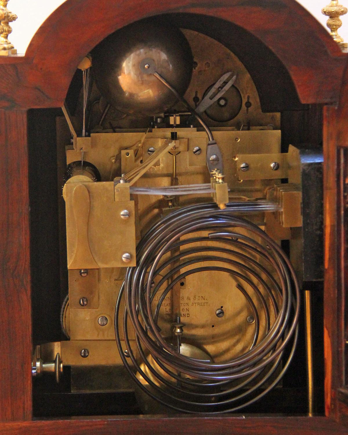 J.C. Jennens & Son 10 Bell Triple Fusee Bracket Clock - Simply Magnificent!