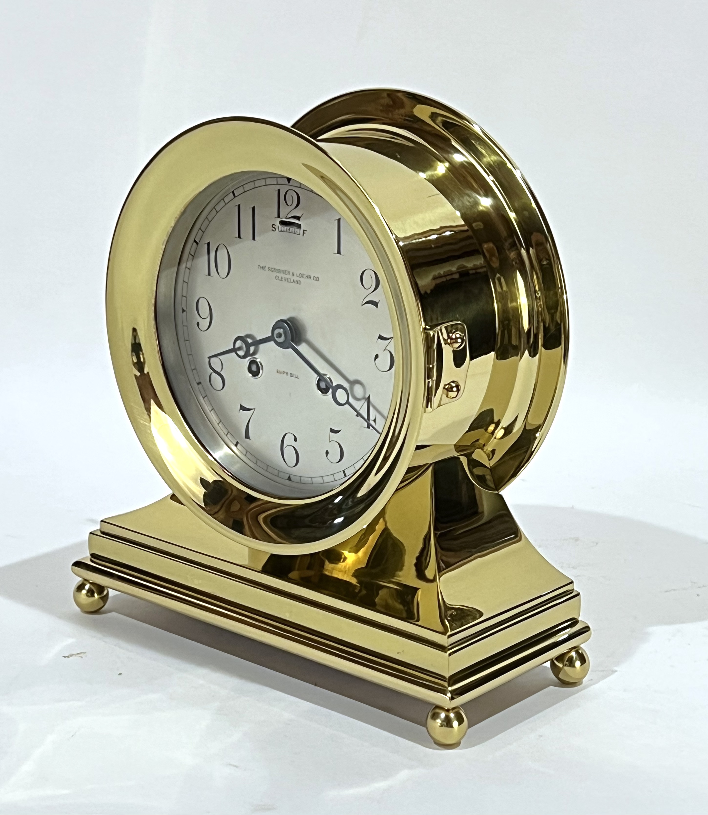 Chelsea Clock Co. 6 inch Neptune Ships Bell Clock