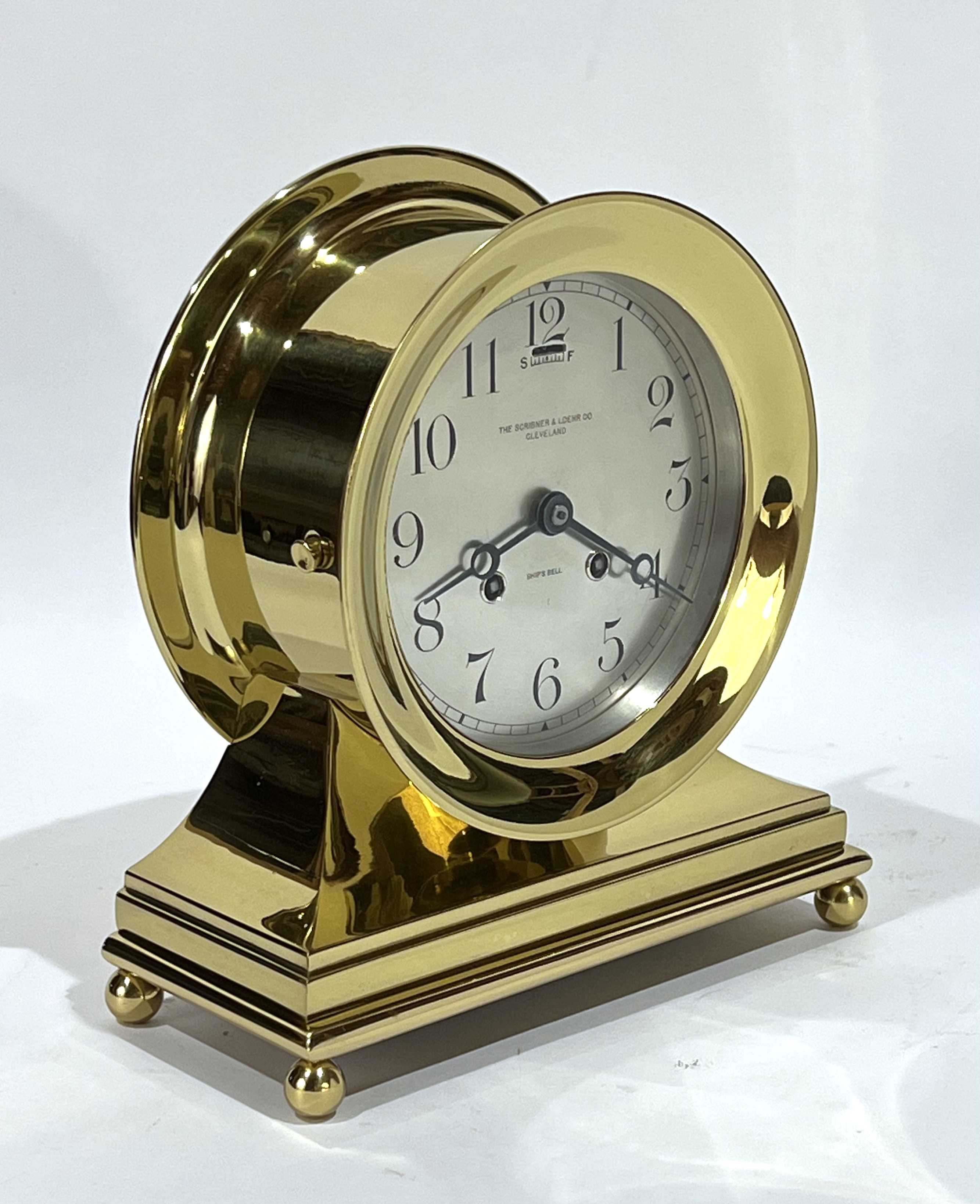 Chelsea Clock Co. 6 inch Neptune Ships Bell Clock