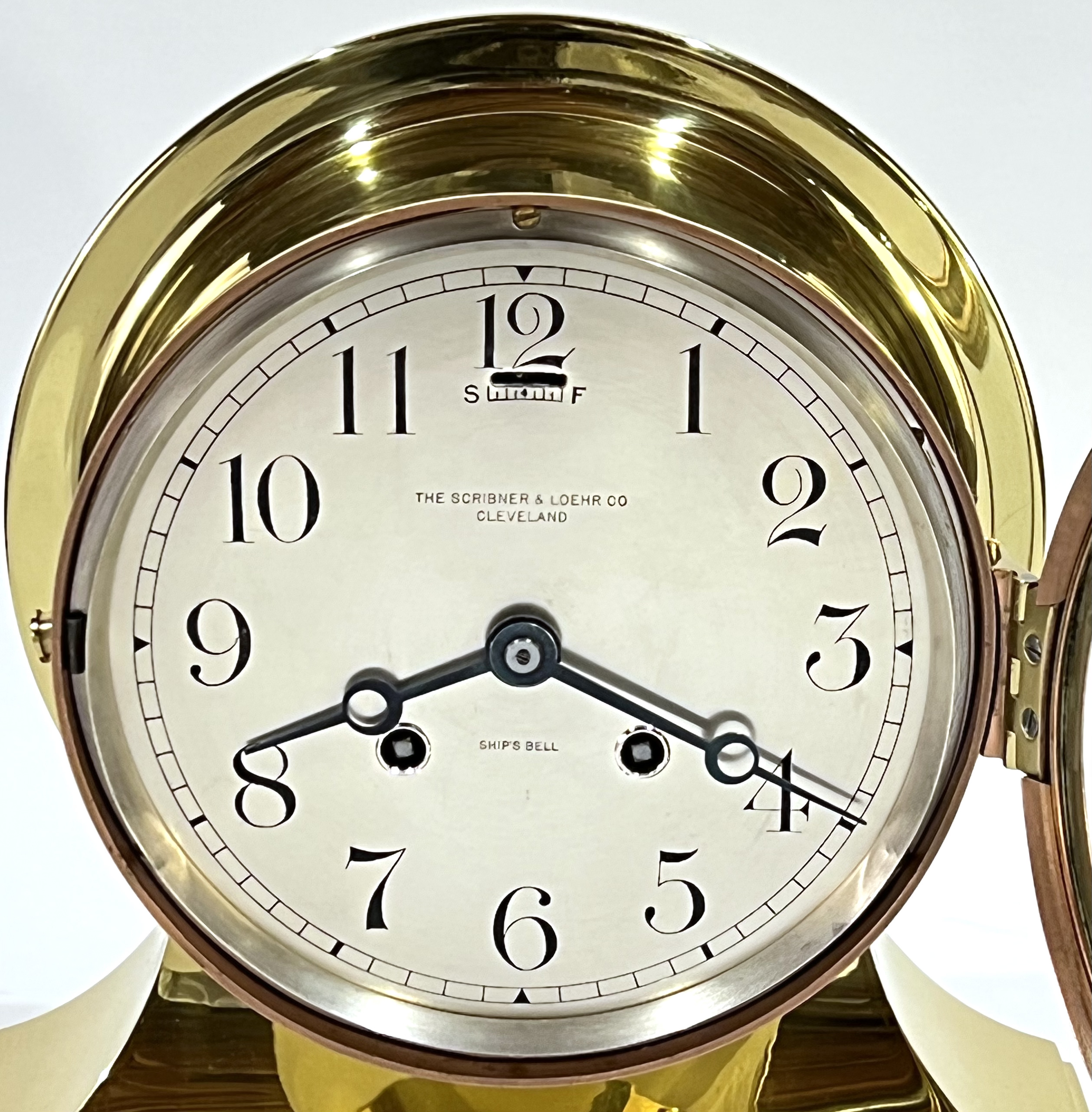 Chelsea Clock Co. 6 inch Neptune Ships Bell Clock
