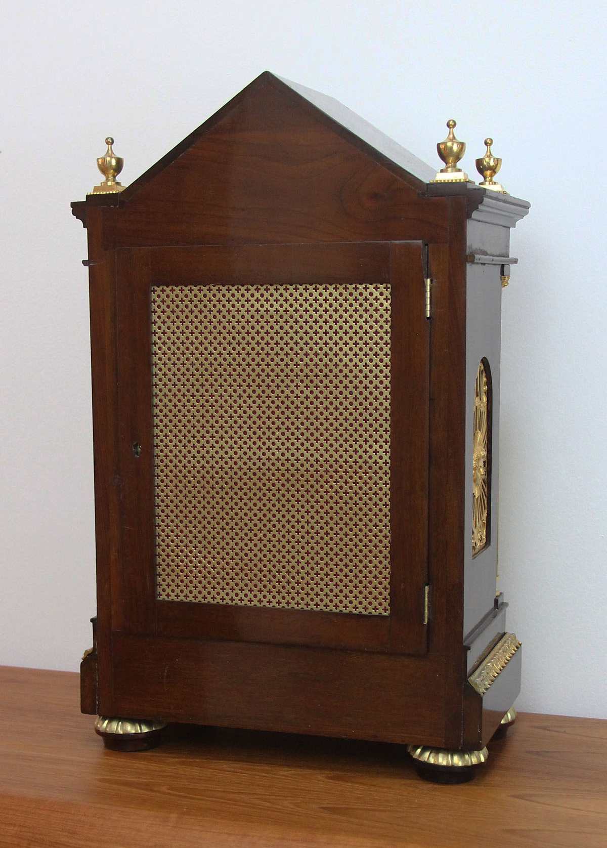 English Triple Fusee Bracket Clock