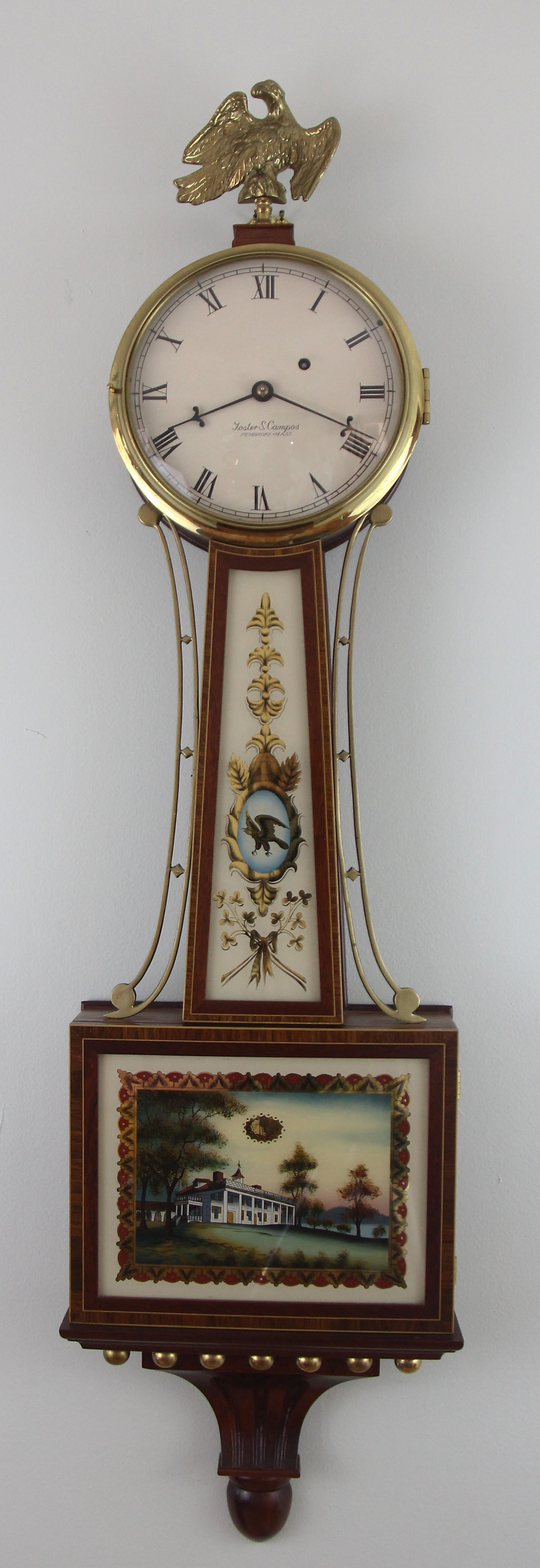 Foster Campos Presentation Banjo Clock