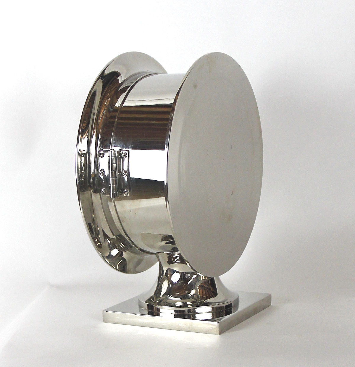 E. Howard 8 1/2 inch Pedestal Clock for American Steam Gauge Co. and W E Jerauld