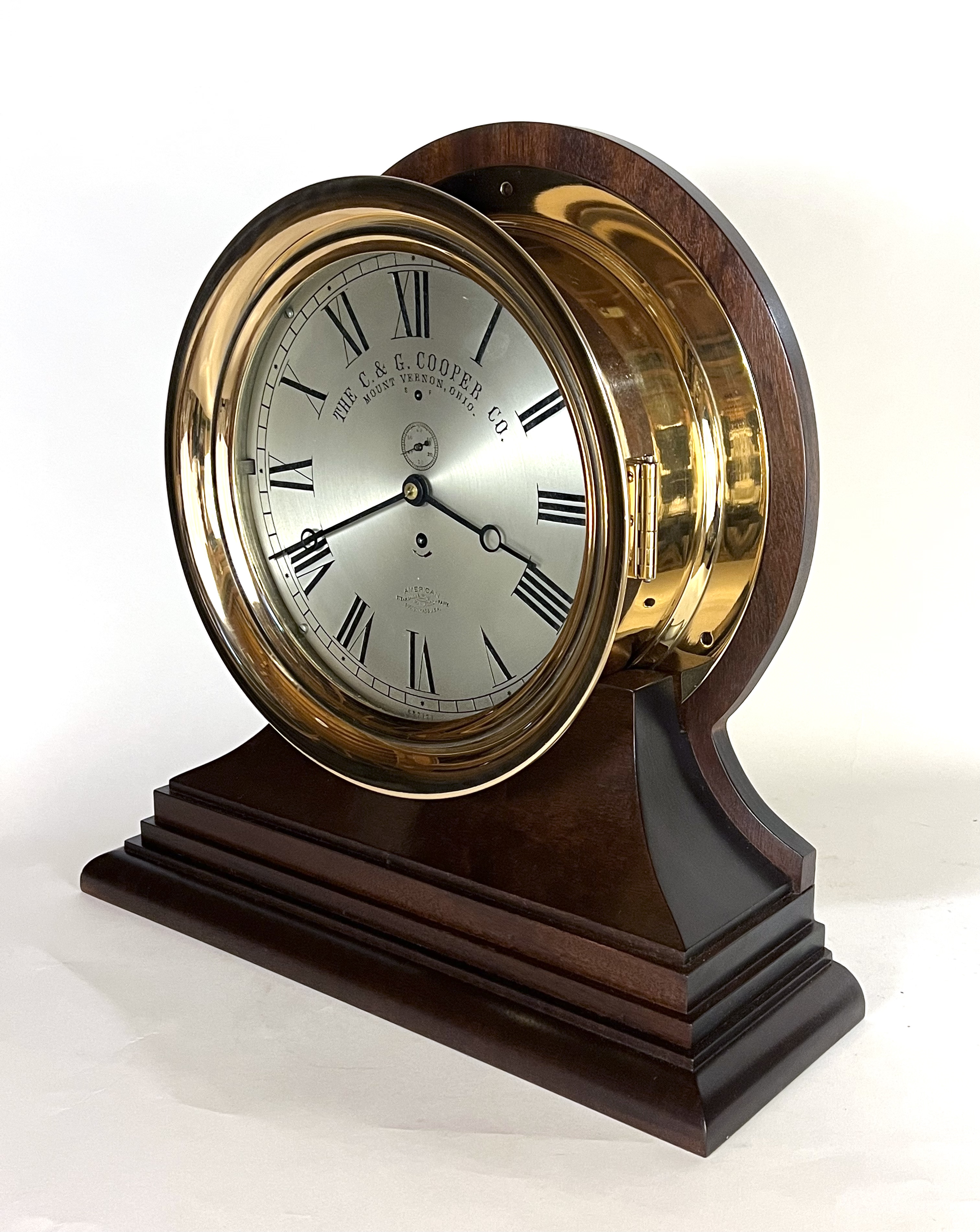 E. Howard 10 inchMarine Clock for C & G Cooper