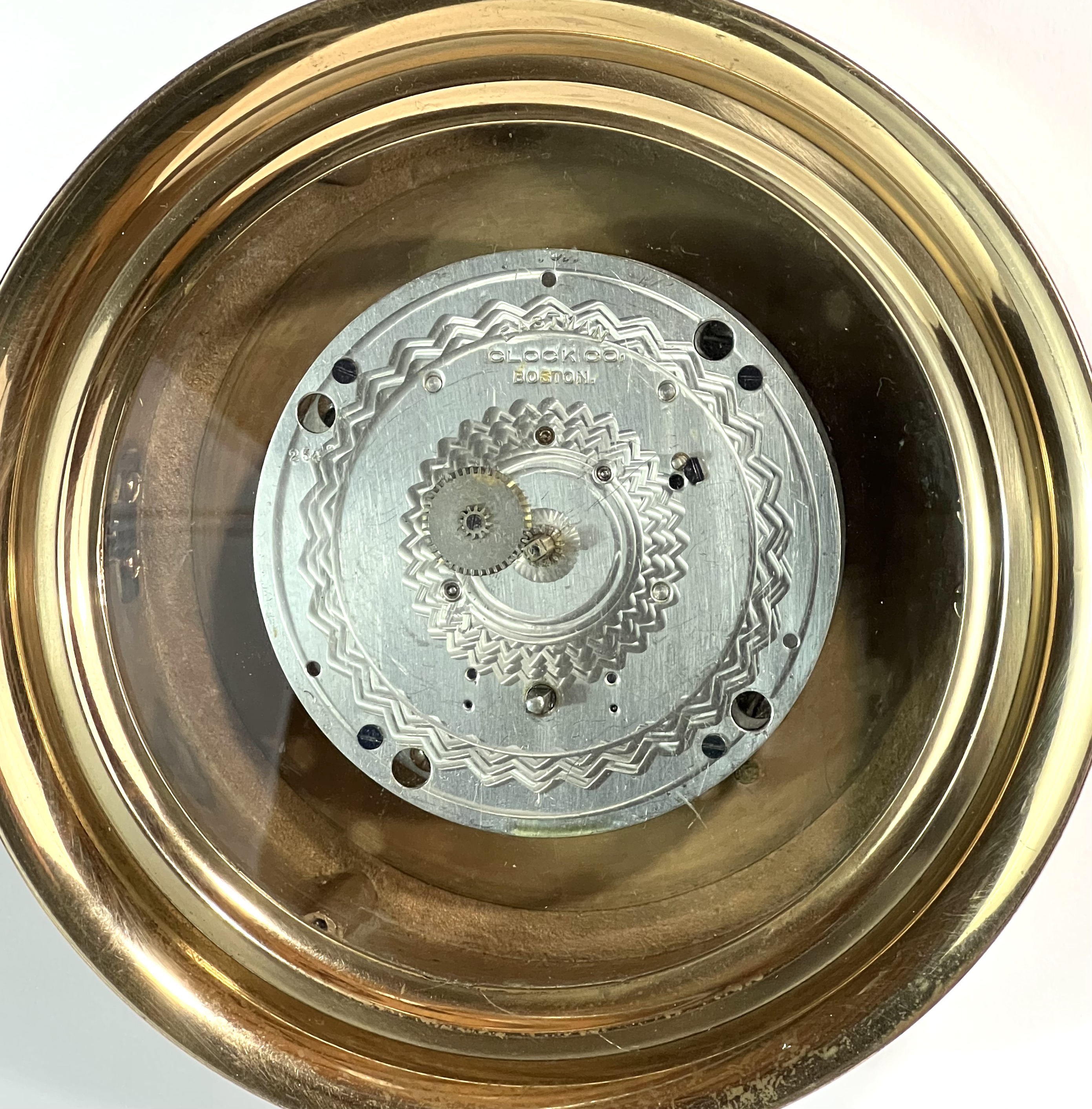 Eastman Clock Co. 6 inch Marine Clock for Star Brass Mfg. Co.