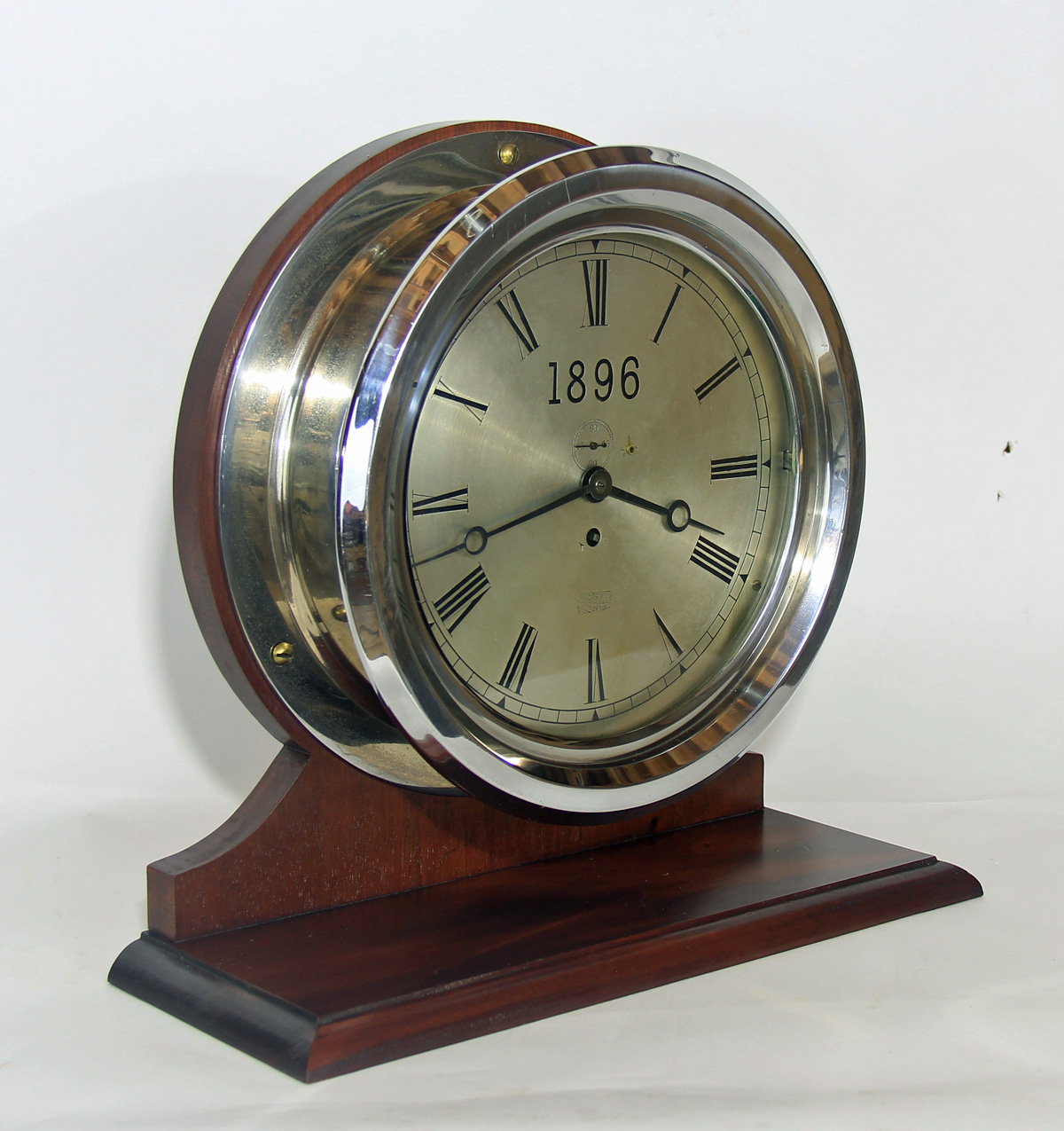 Eastman Clock Company 10 inch Ships Clock - 1896