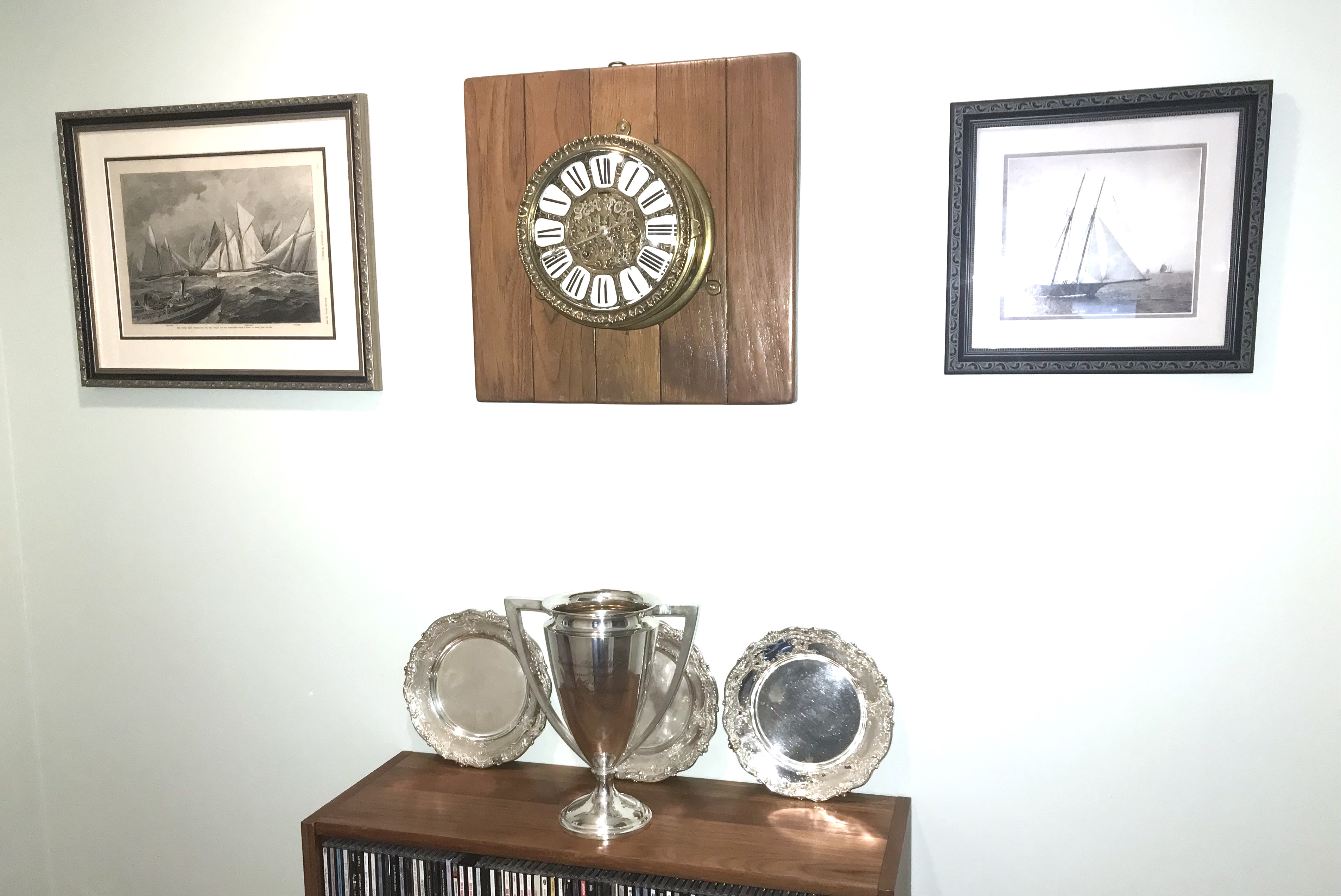 Tiffany & Company Makers Ships Bell Clock for Sea Fox