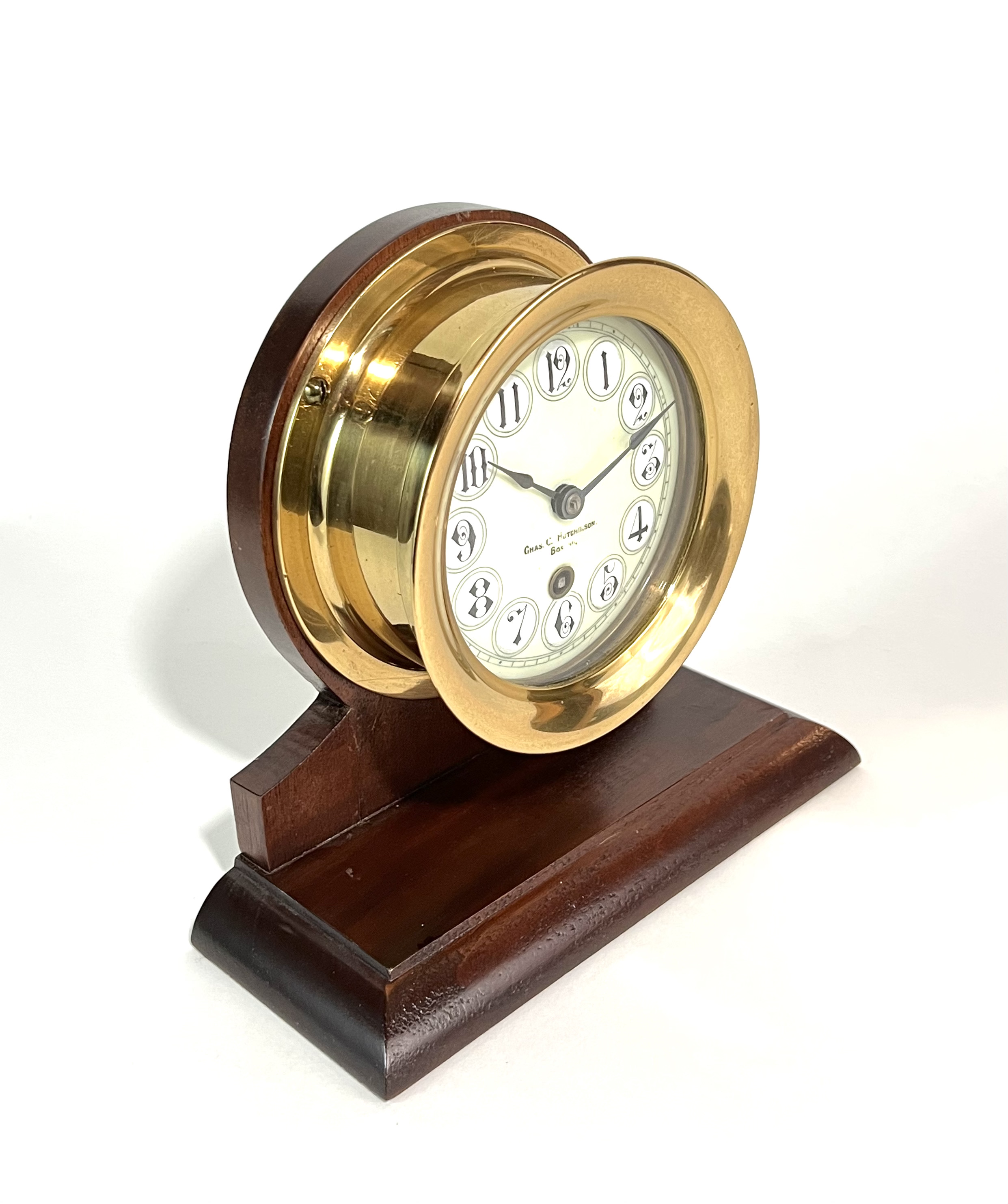 Eastman Clock Co. 4 1/2 inch Marine Clock