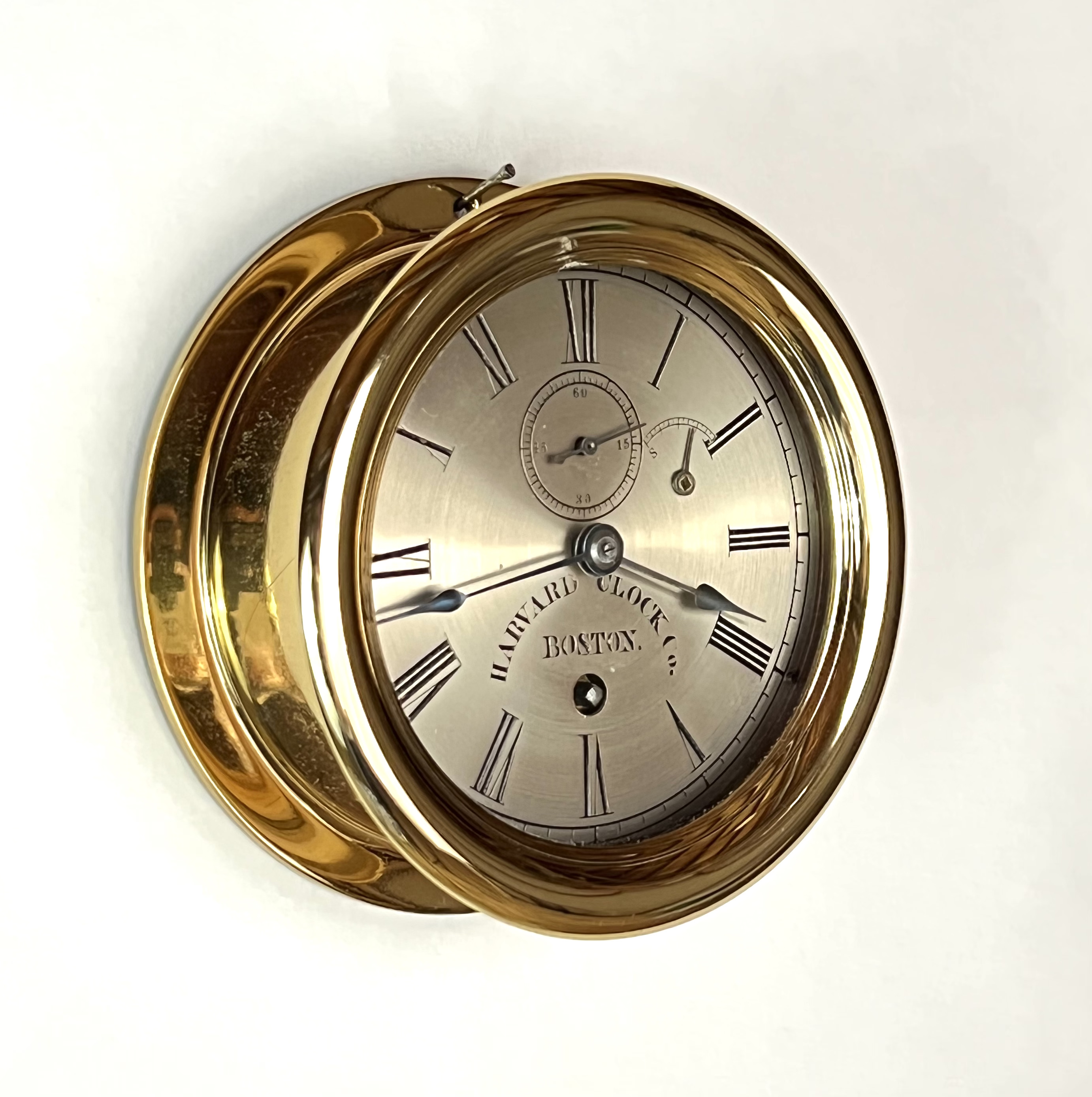 Harvard 4 1/4 inch Marine Clock for Light Vessel - LV-44