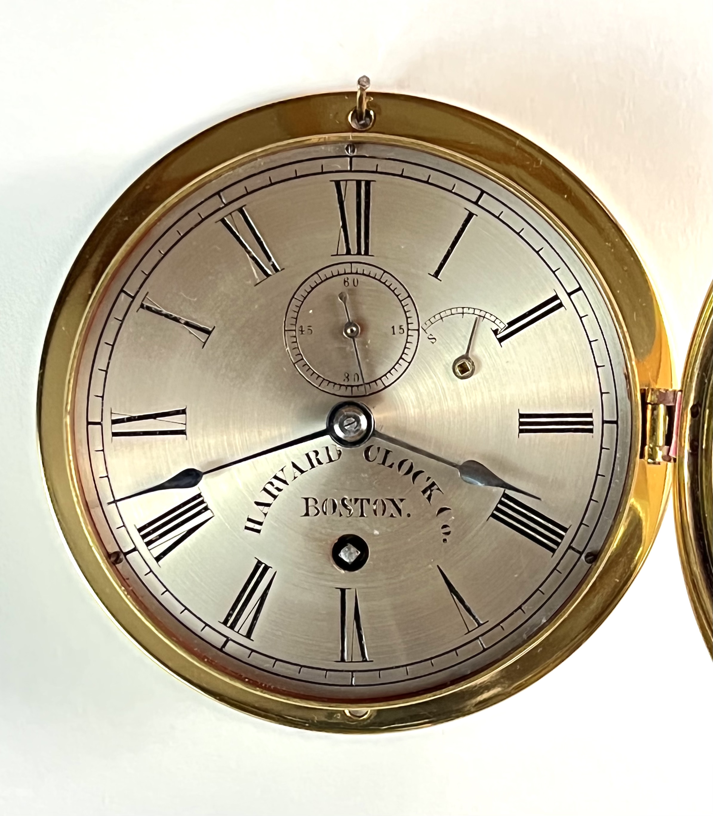 Harvard 4 1/4 inch Marine Clock for Light Vessel - LV-44