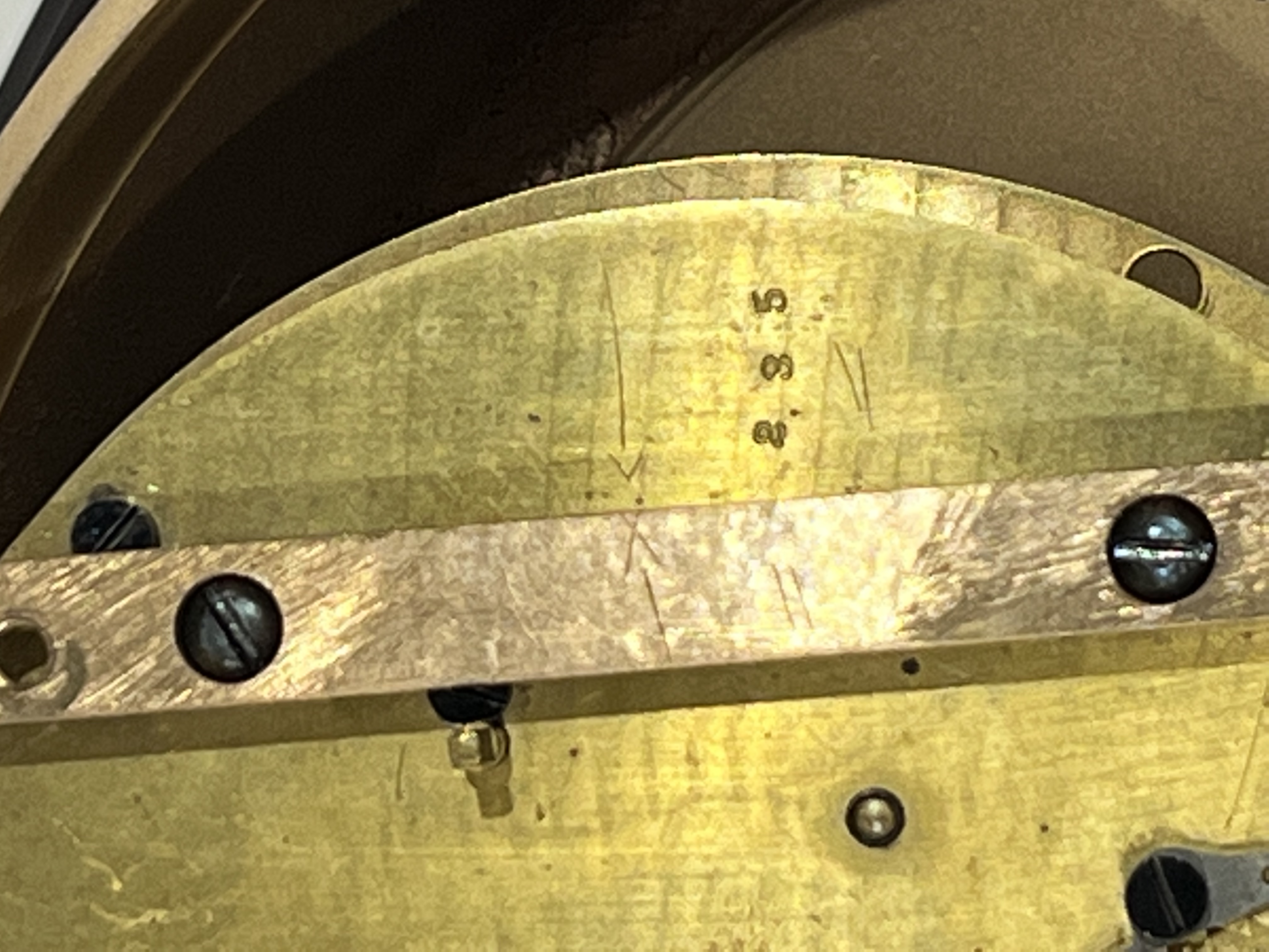 Harvard Clock Co. 6 inch Presentation Marine Clock