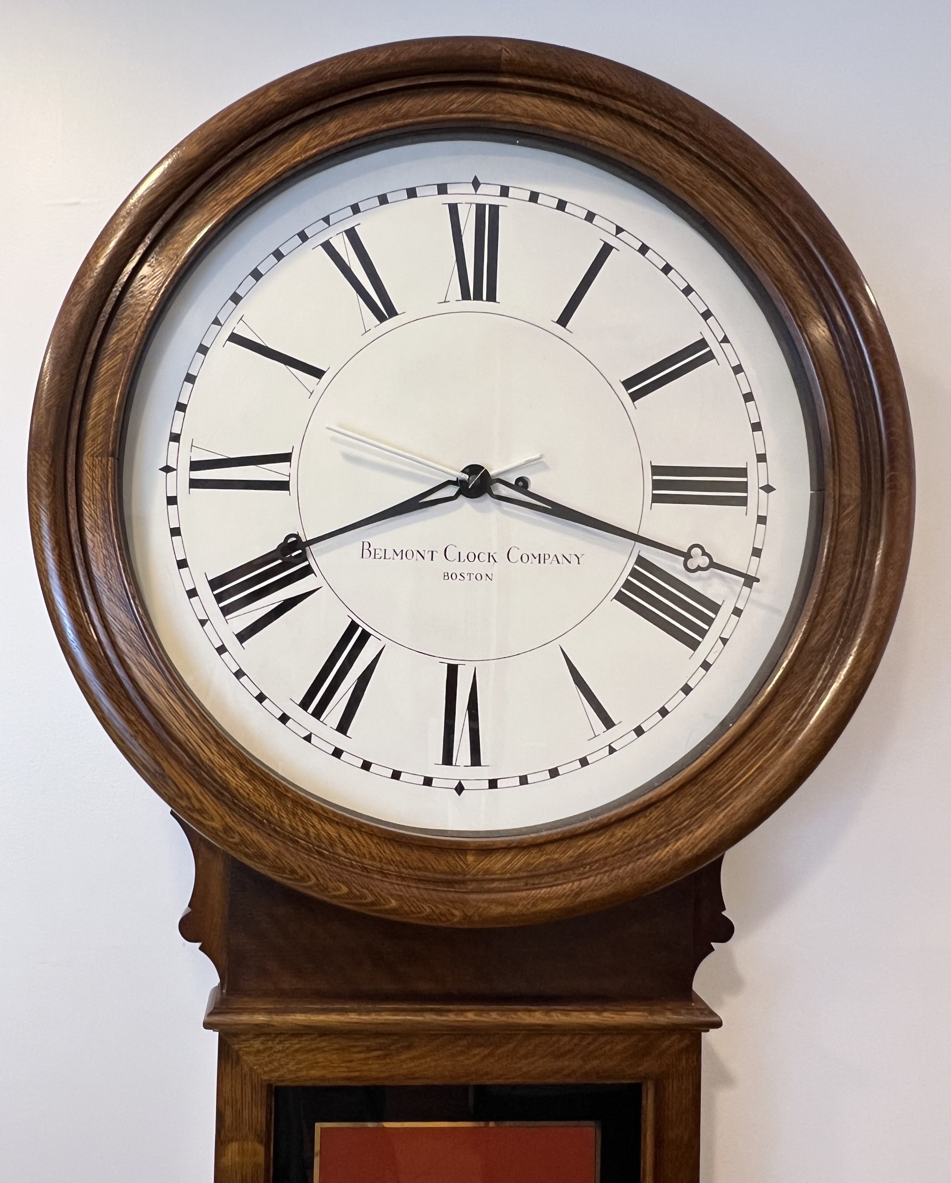 Reproduction E. Howard 24 inch Dial No. 70 Regulator by Belmont Clock Co.