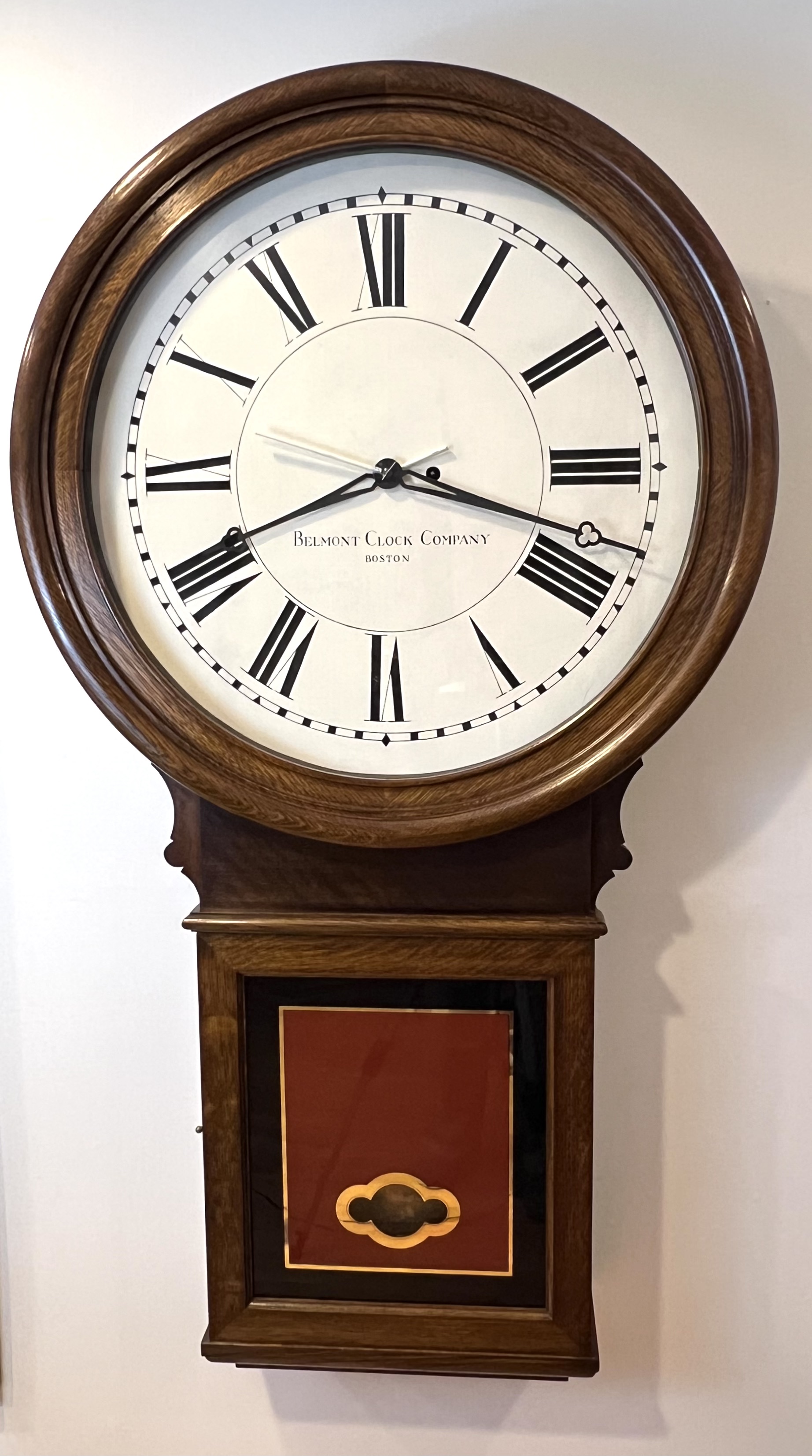 Reproduction E. Howard 24 inch Dial No. 70 Regulator by Belmont Clock Co.
