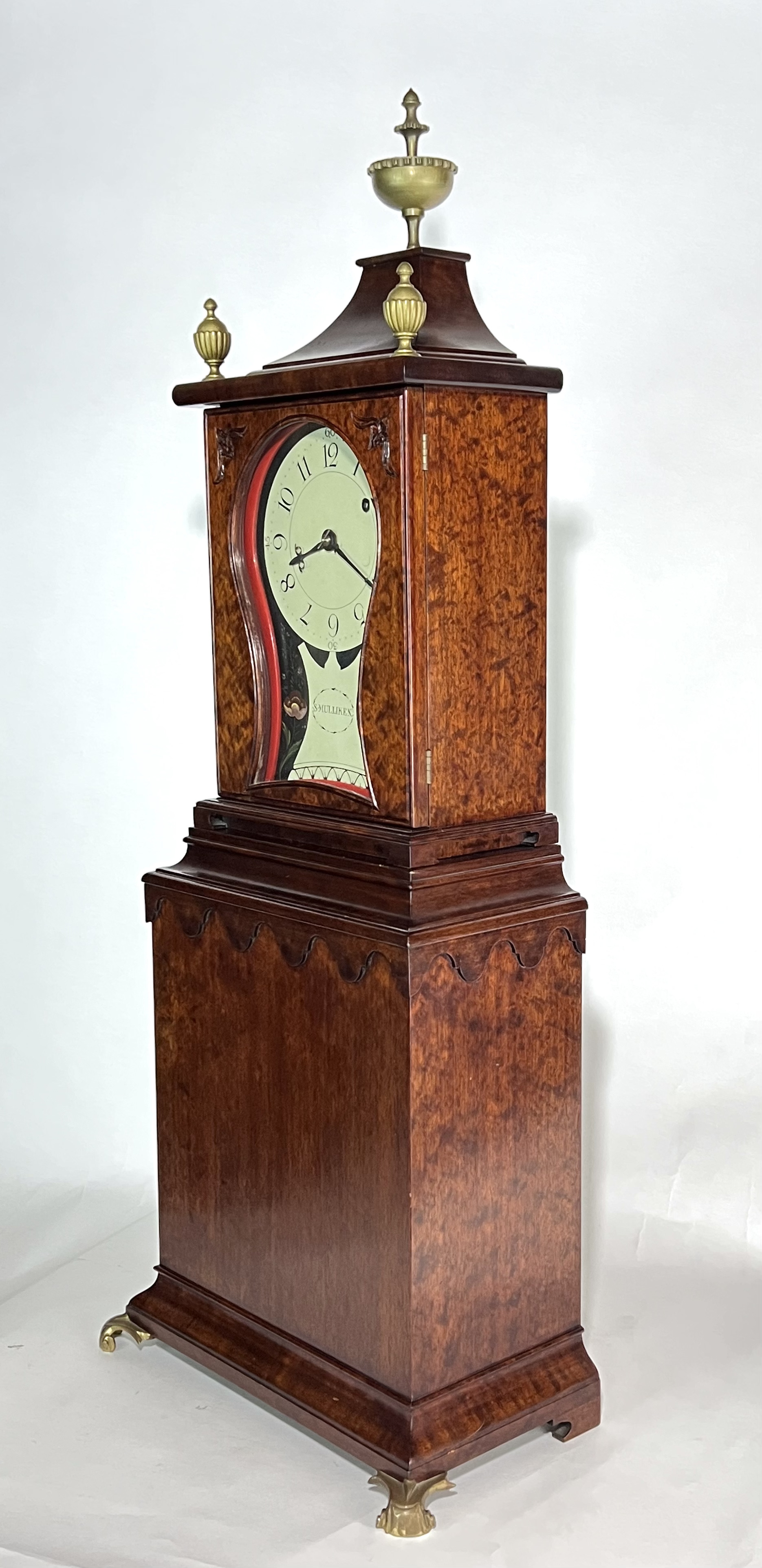 Elmer Stennes Reproduction Samuel Mulliken Massachusetts Shelf Clock