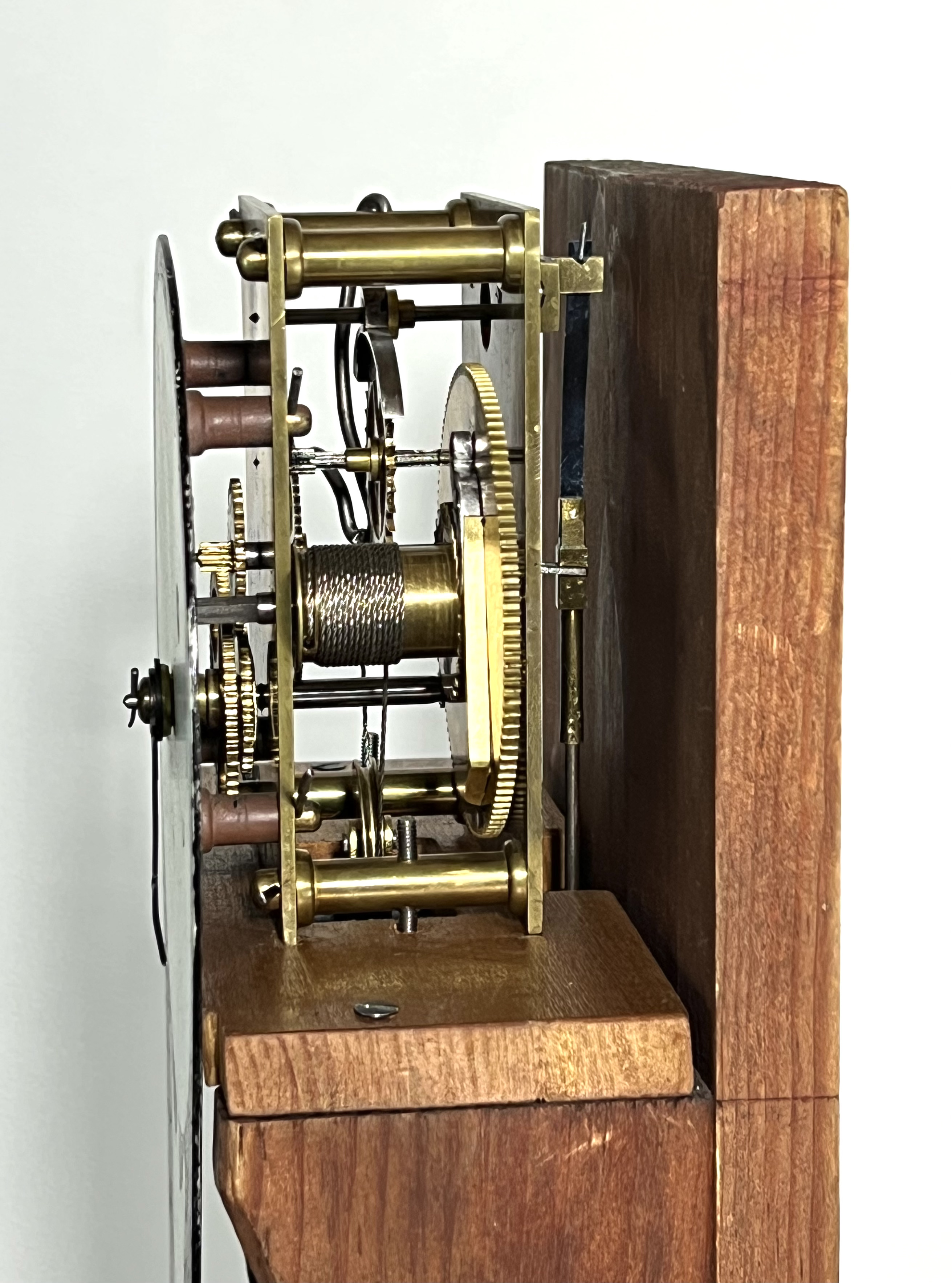 Elmer Stennes Reproduction Samuel Mulliken Massachusetts Shelf Clock
