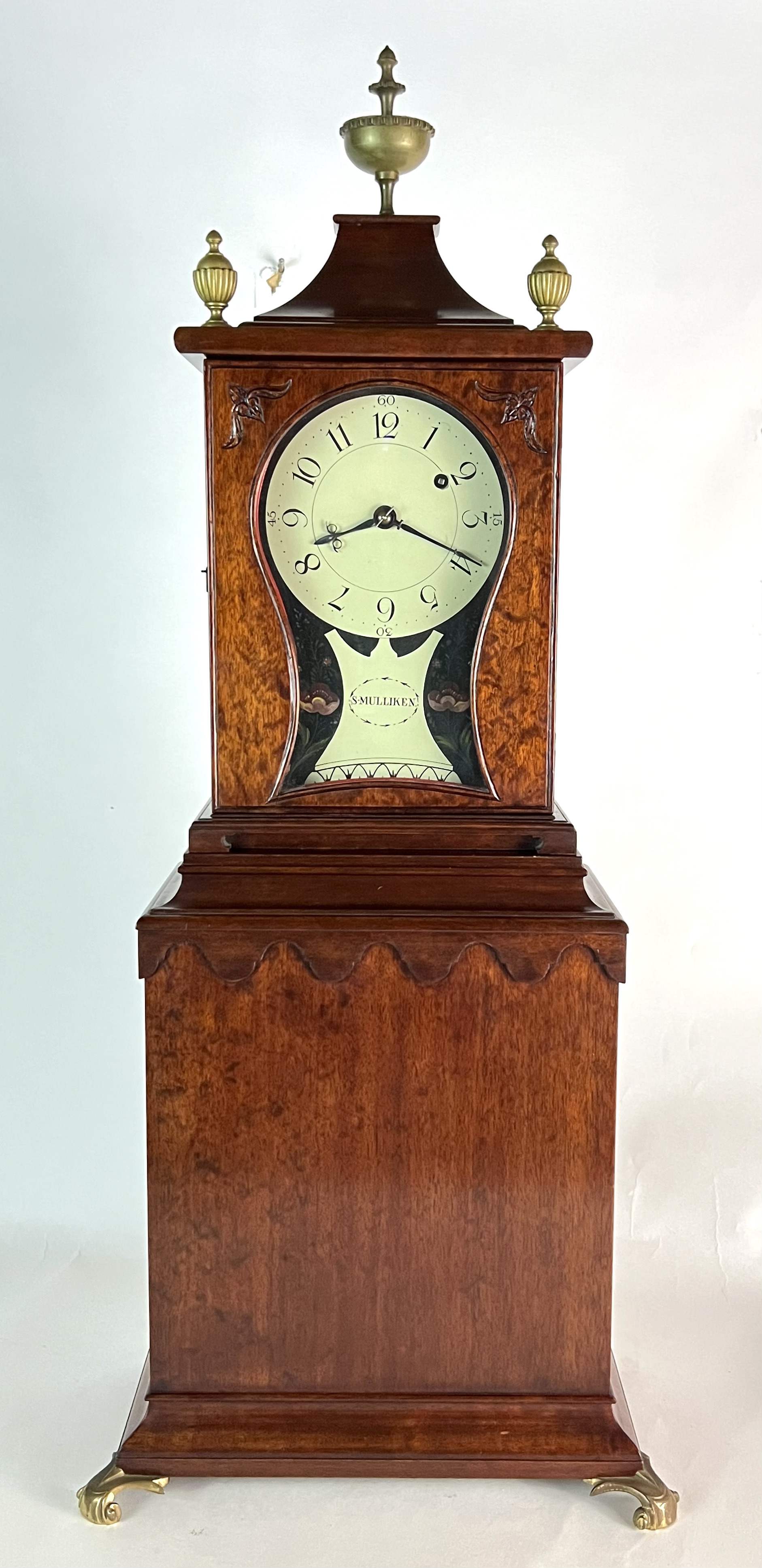 Elmer Stennes Reproduction Samuel Mulliken Massachusetts Shelf Clock