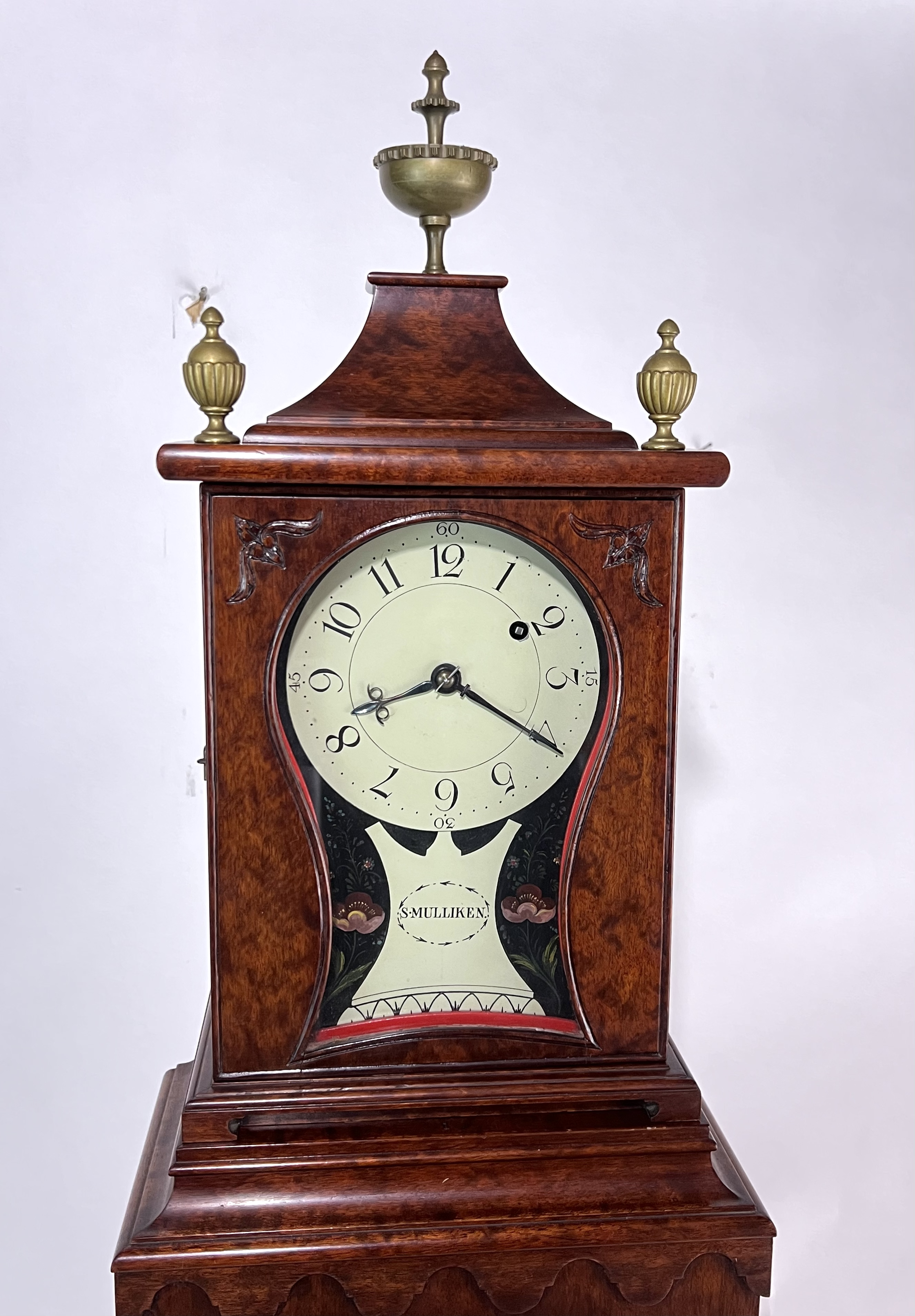 Elmer Stennes Reproduction Samuel Mulliken Massachusetts Shelf Clock