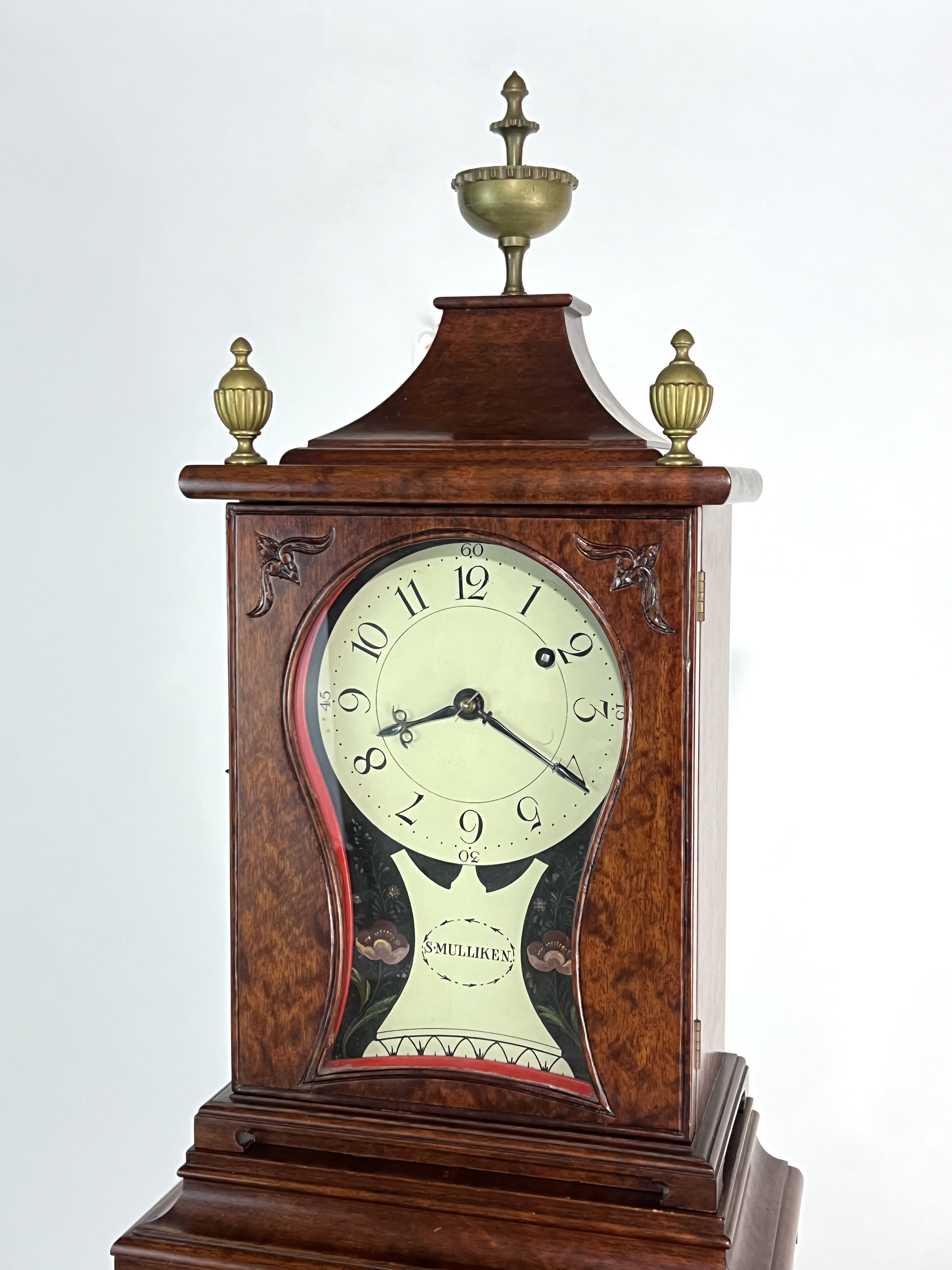 Elmer Stennes Reproduction Samuel Mulliken Massachusetts Shelf Clock
