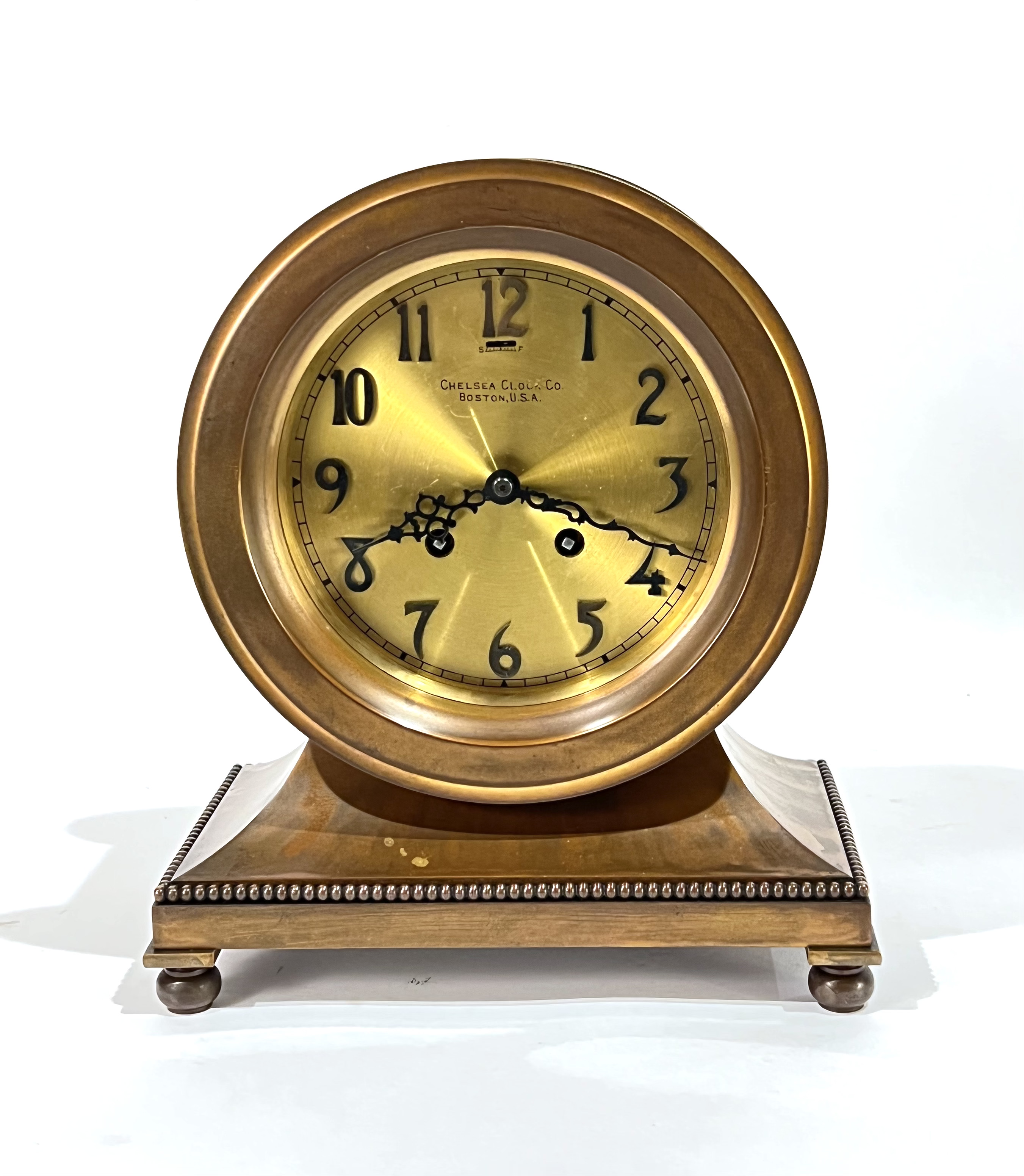 Chelsea 6 inch Special Dial Library Clock - All Original