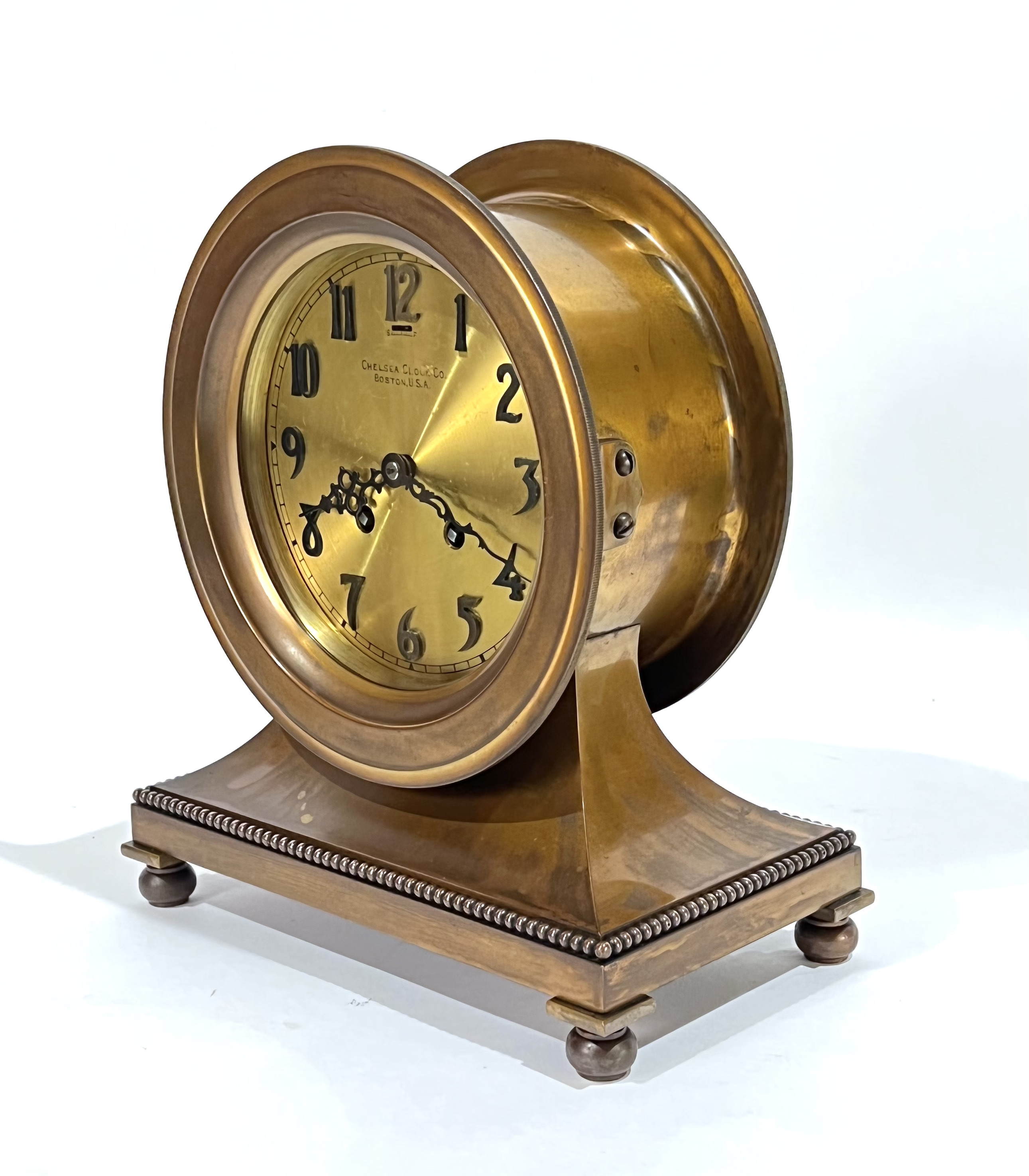 Chelsea 6 inch Special Dial Library Clock - All Original