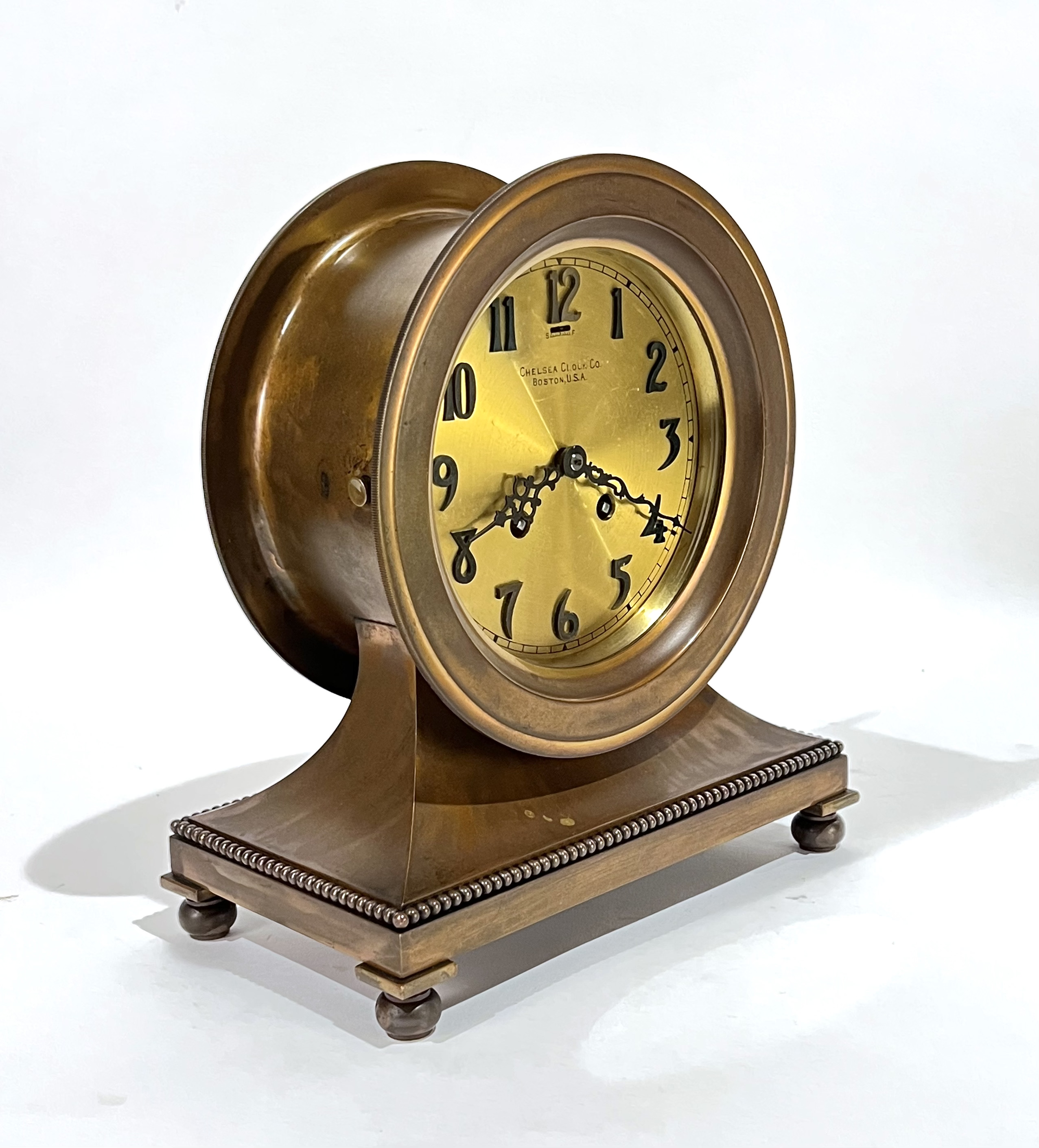 Chelsea 6 inch Special Dial Library Clock - All Original
