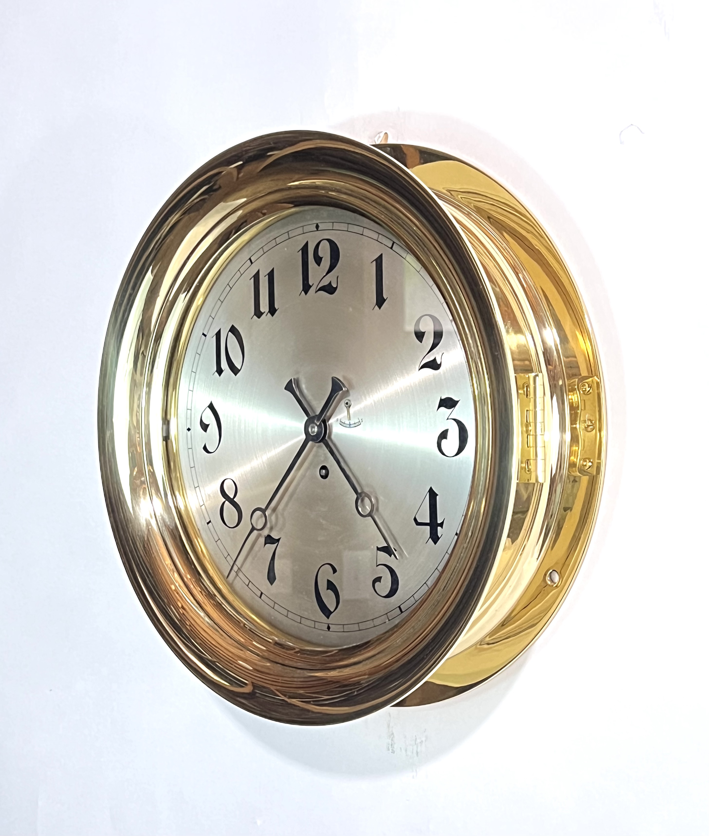 Vermont Clock Co. 10 1/2 inch Marine Clock
