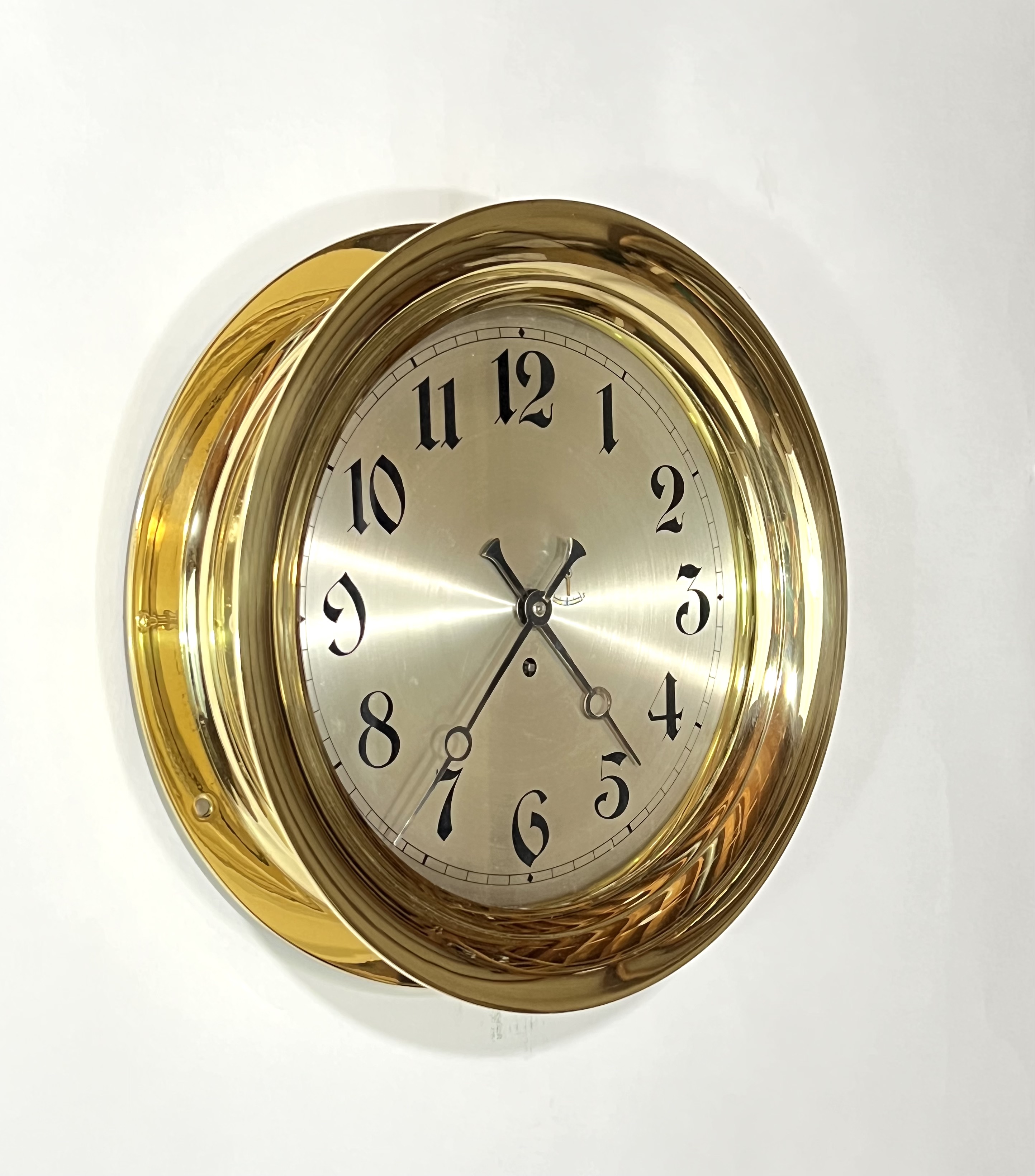 Vermont Clock Co. 10 1/2 inch Marine Clock