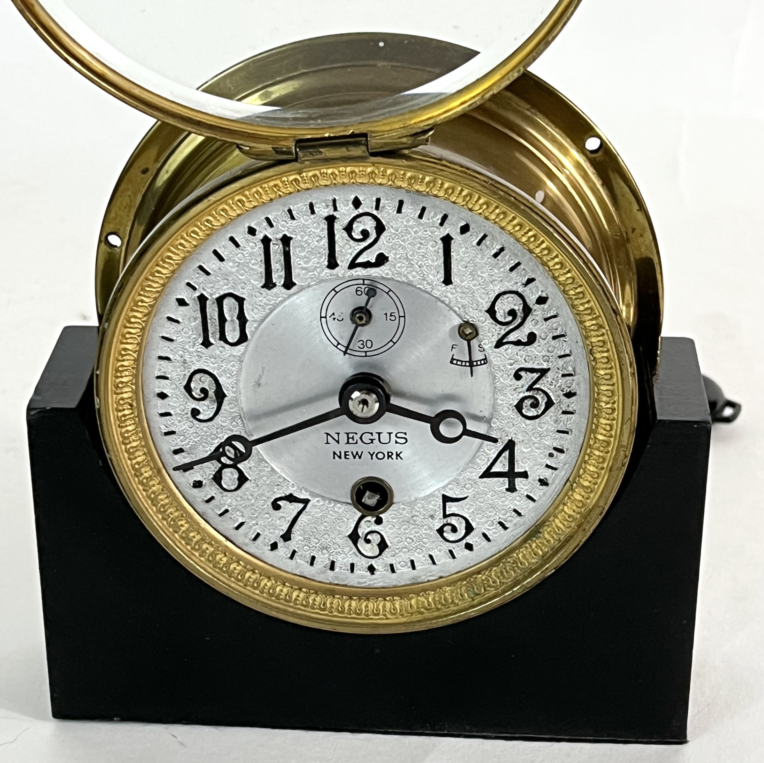 Vermont Clock Co. 4 1/4 inch Marine Clock