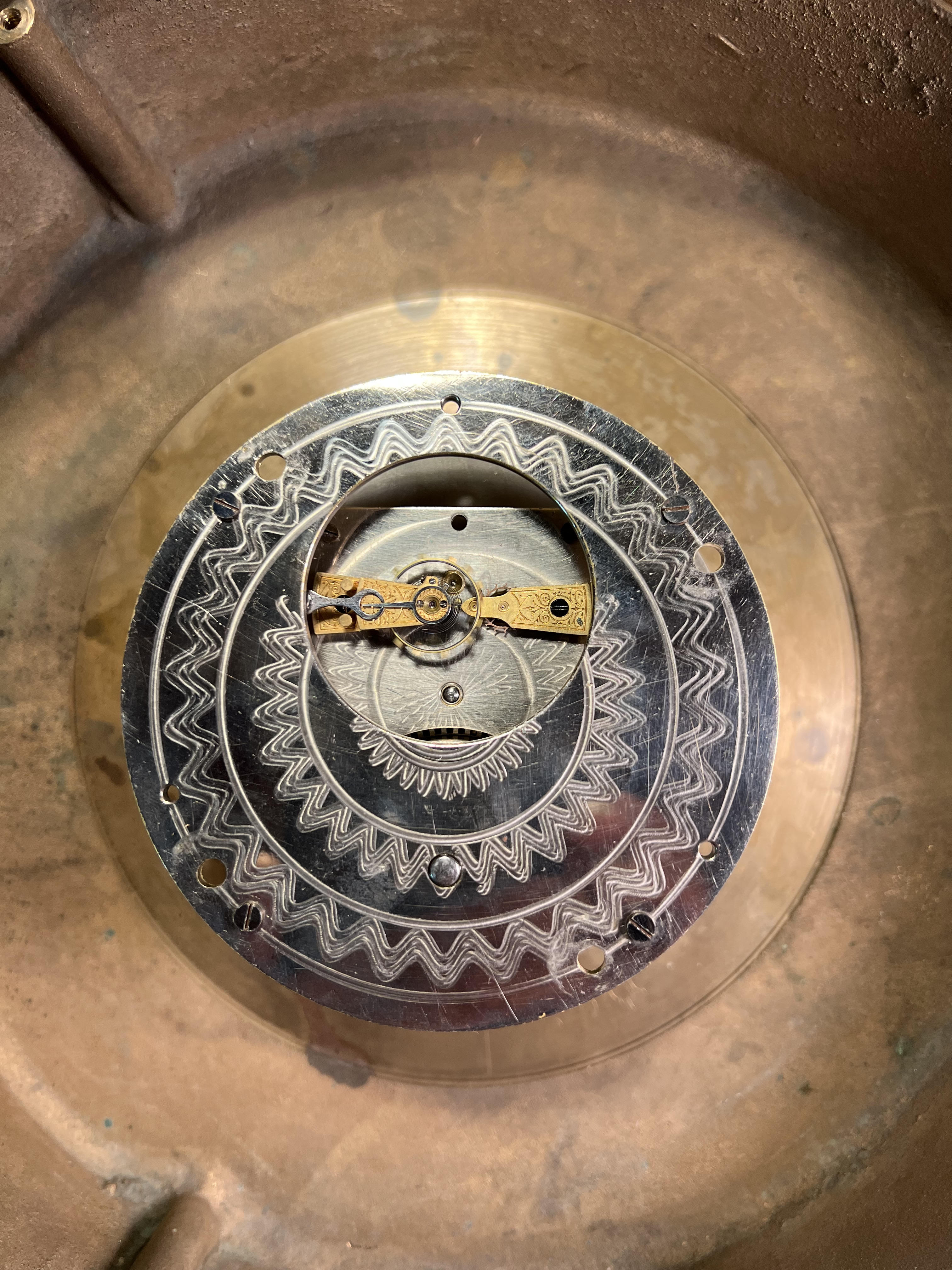 Eastman Clock Co. 10 Marine Clock for W & A Fletcher Co.