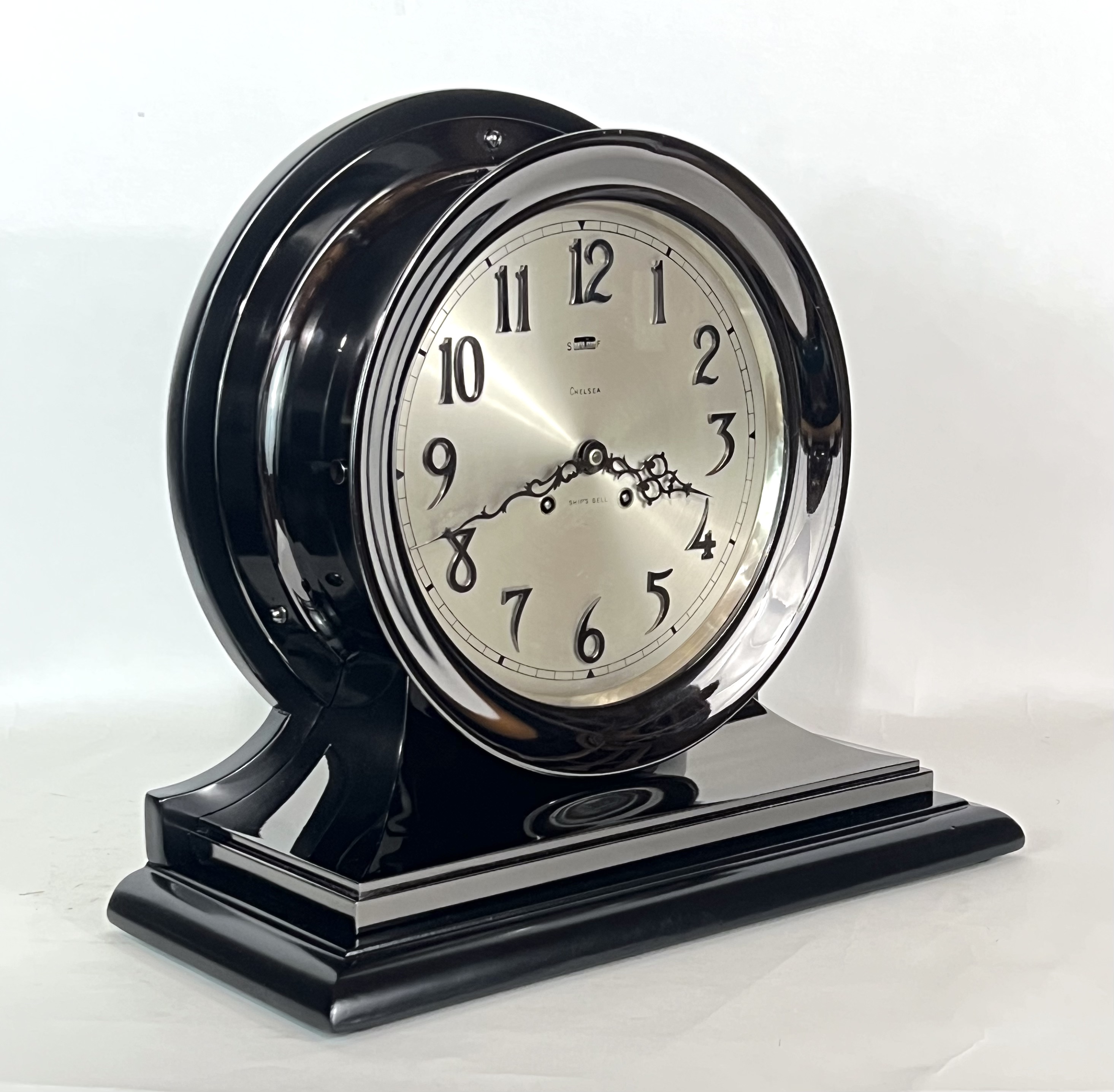 Chelsea 8 1/2 inch Special Dial Mahogany & Metal - Black Nickel