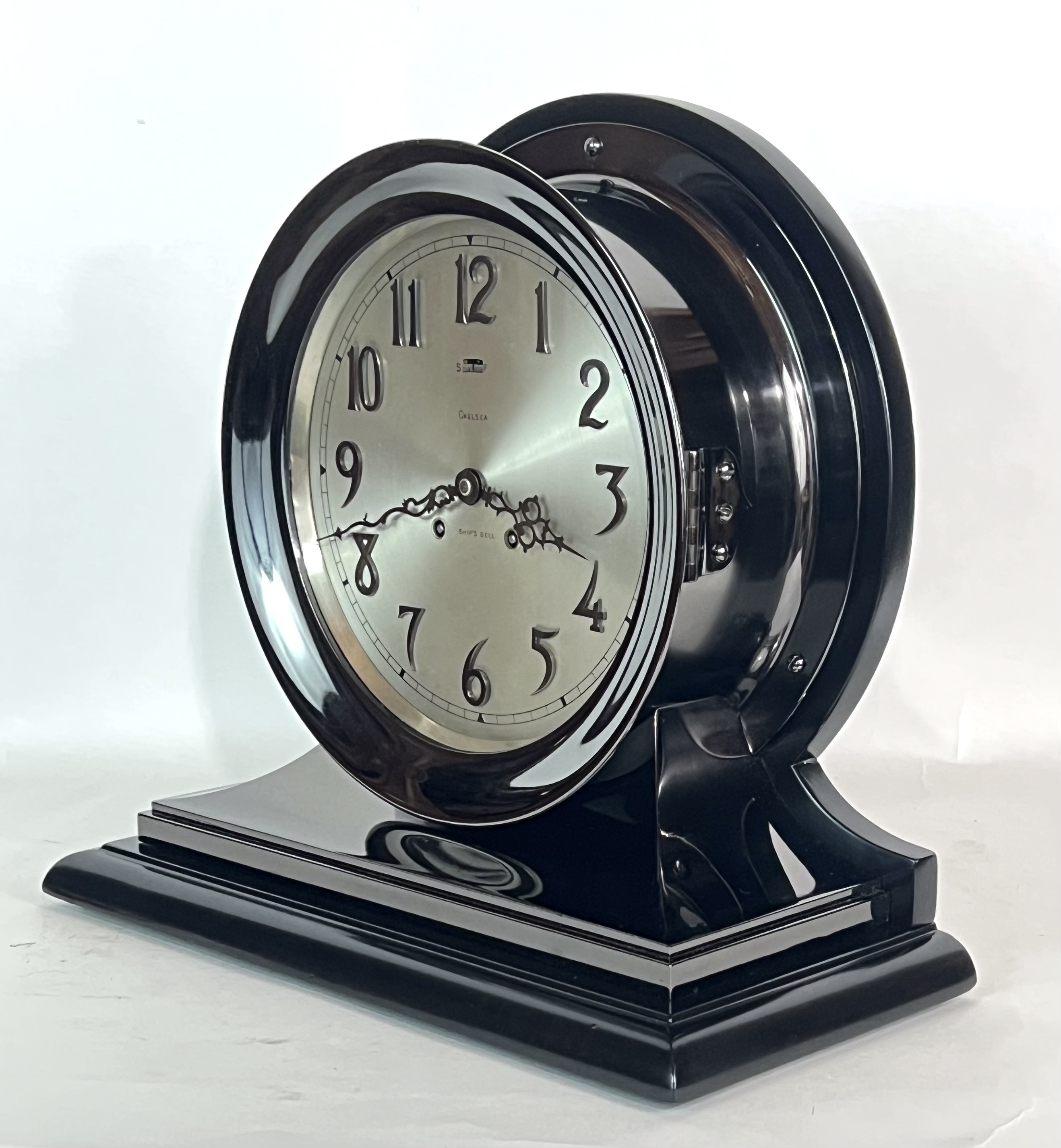 Chelsea 8 1/2 inch Special Dial Mahogany & Metal - Black Nickel